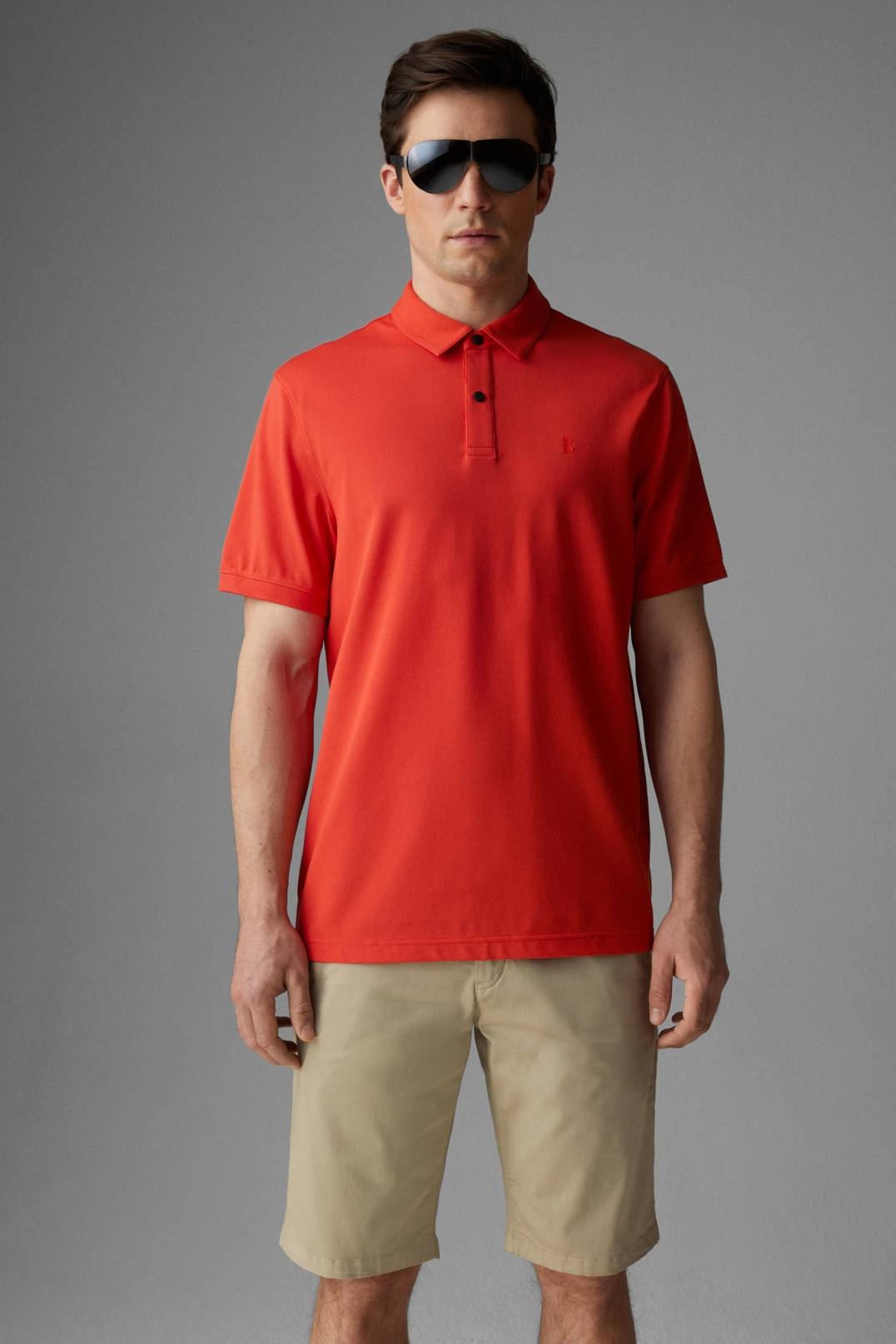TIMO POLO SHIRT IN WATERMELON RED - 2