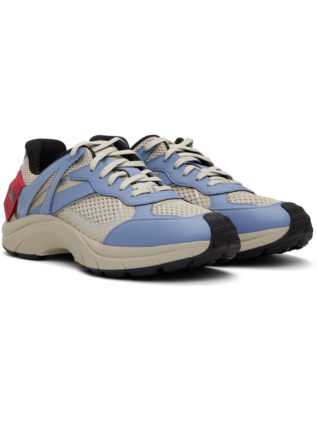 Off-White & Blue RB Edition Hybrid Sneakers - 4