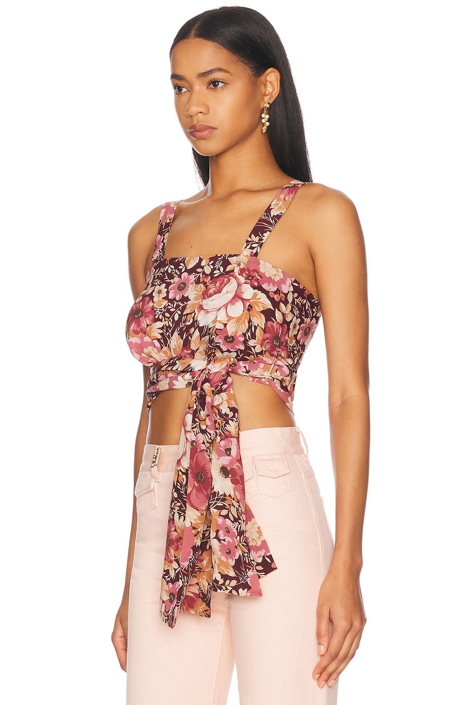 Tie Front Tank Top - 3