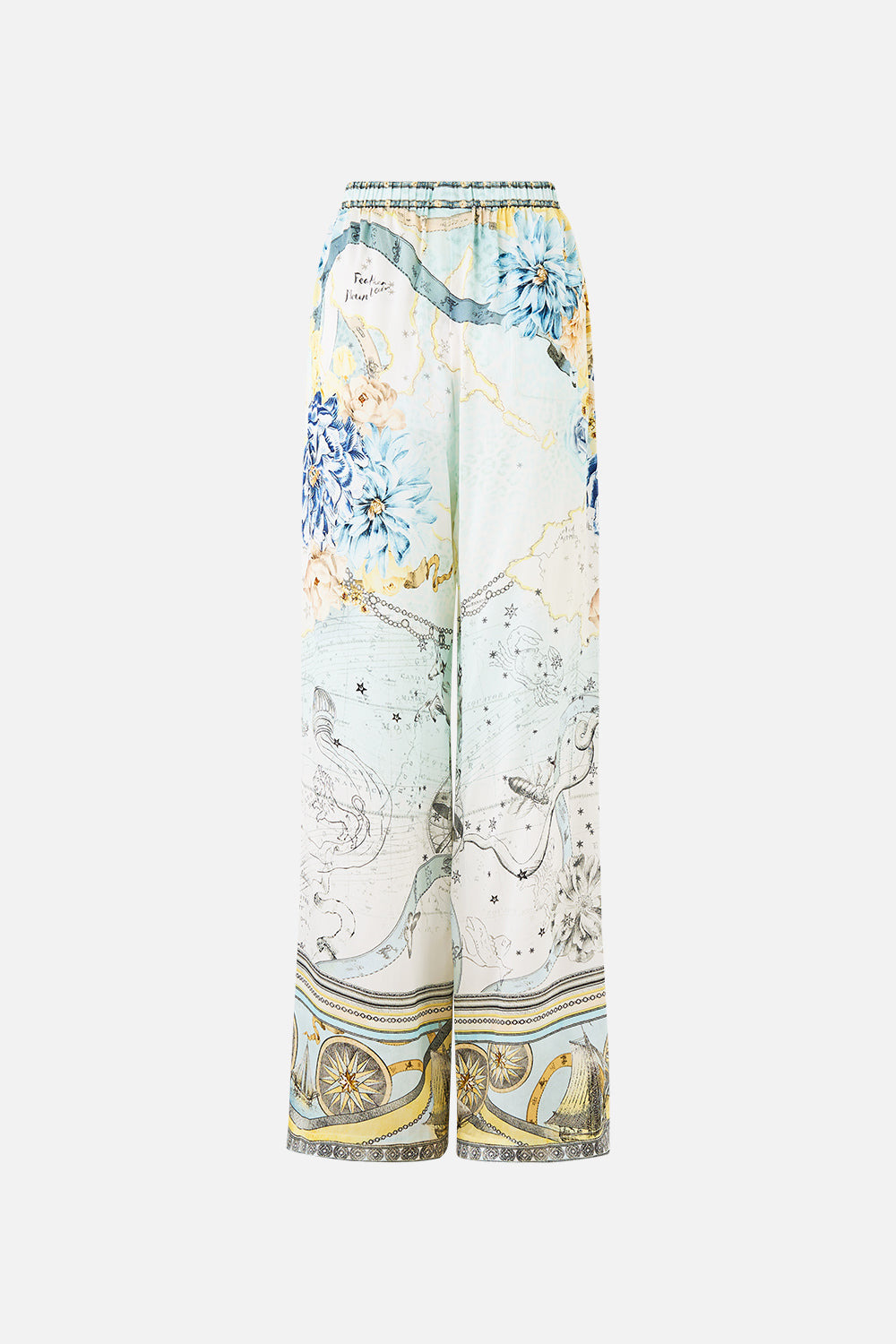 BUTTON FRONT LOUNGE PANT - 7
