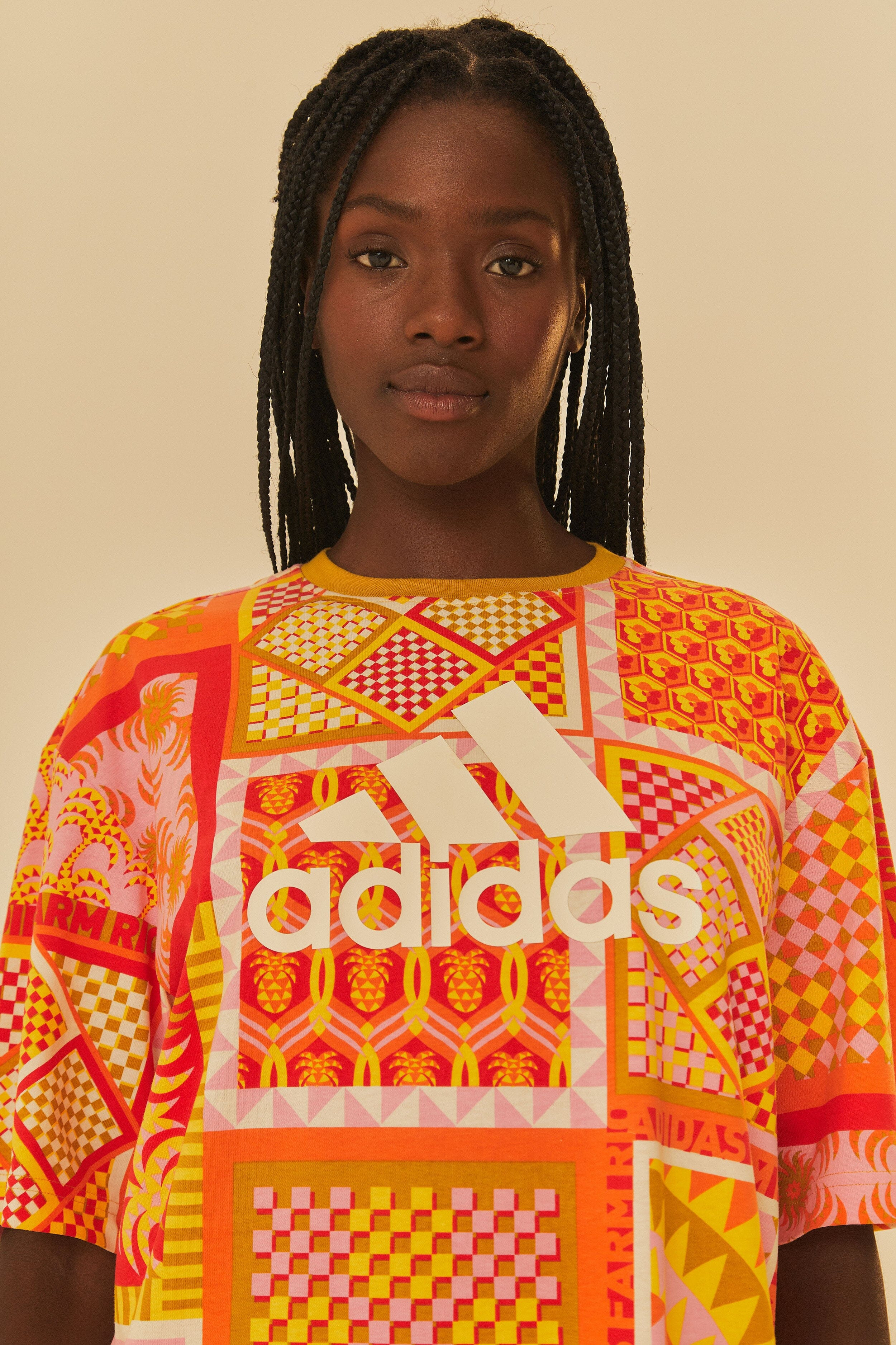 Adidas Farm Solar Kaleidoscope Pink Dress - 3