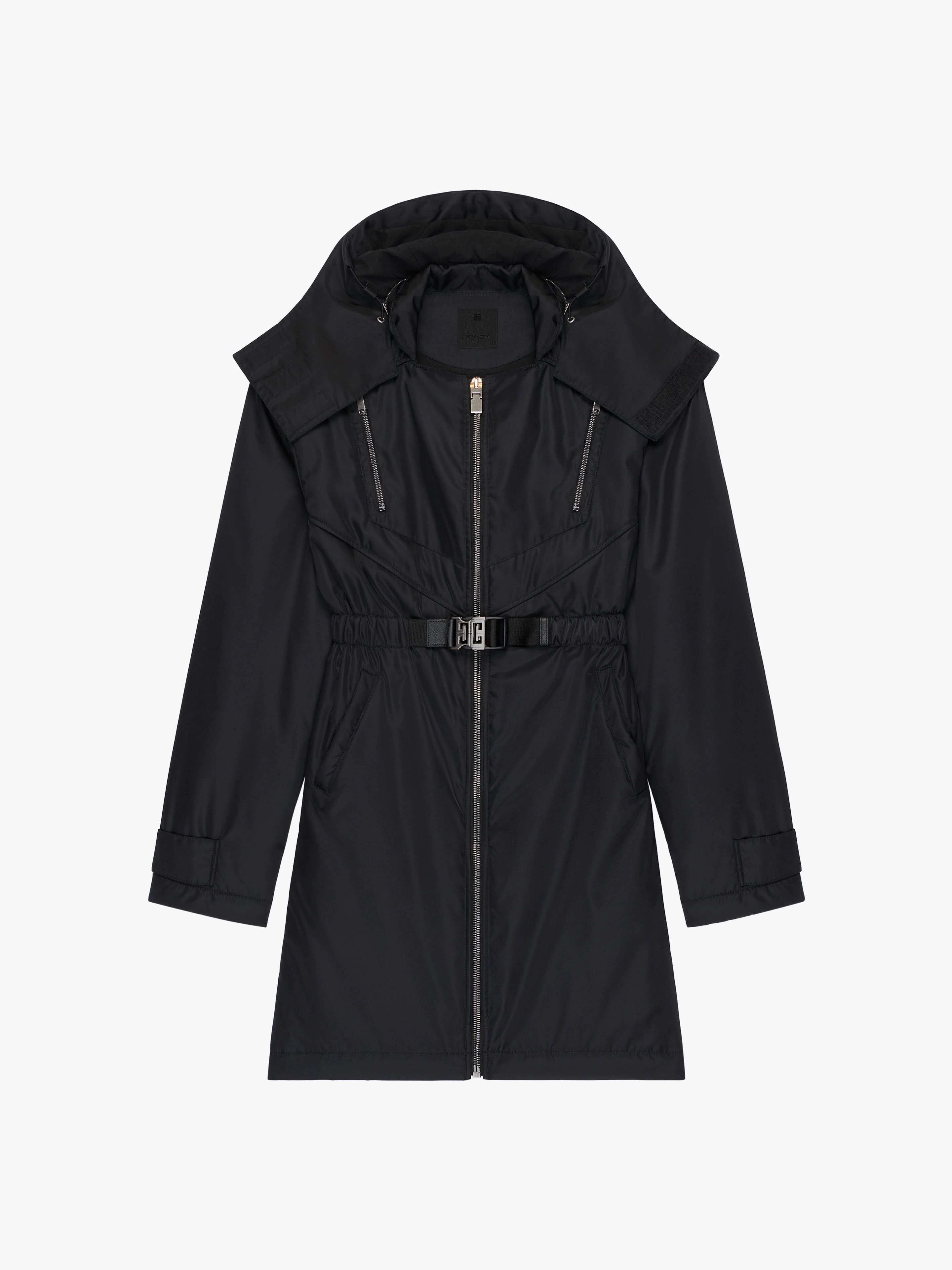 WINDBREAKER IN NYLON WITH METALLIC DETAILS - 1