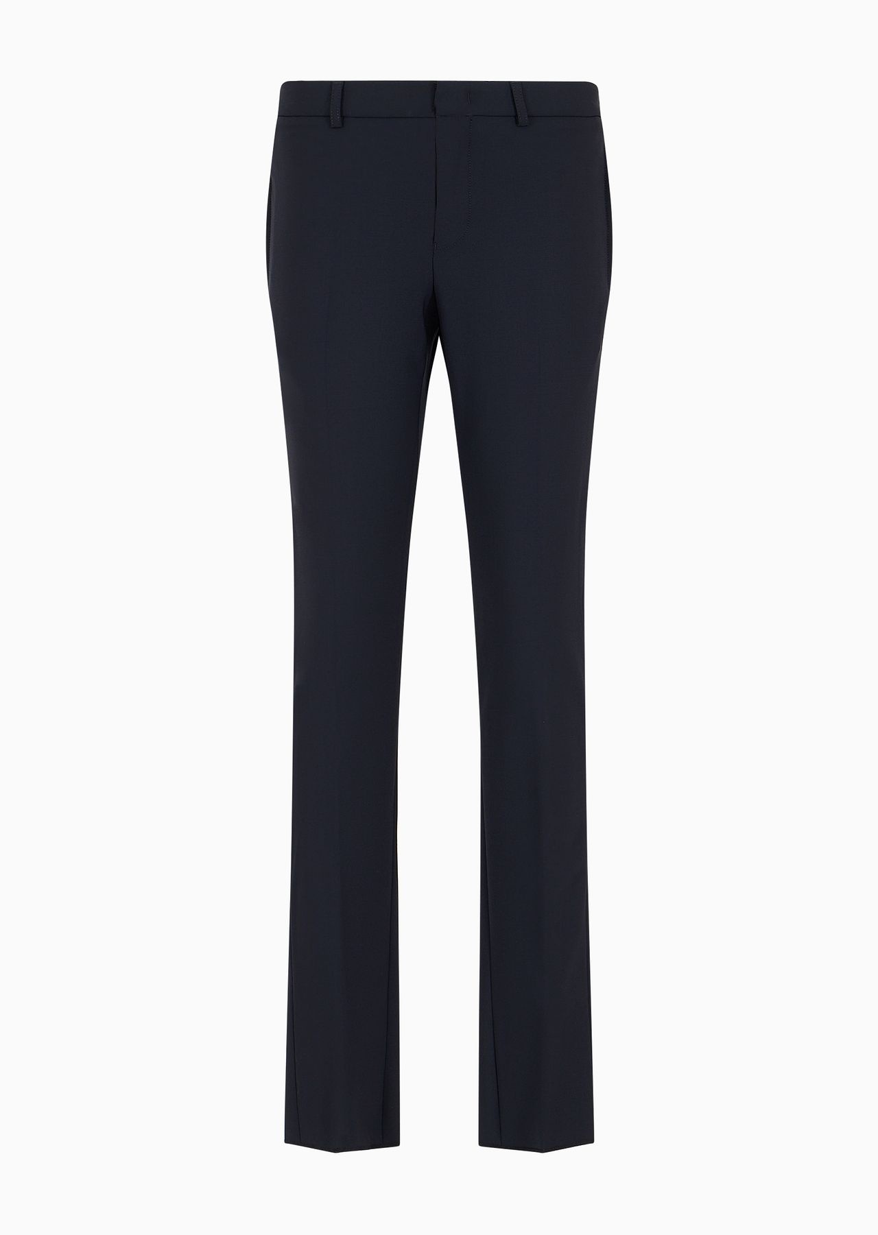 Trousers in two-way stretch virgin wool - 1