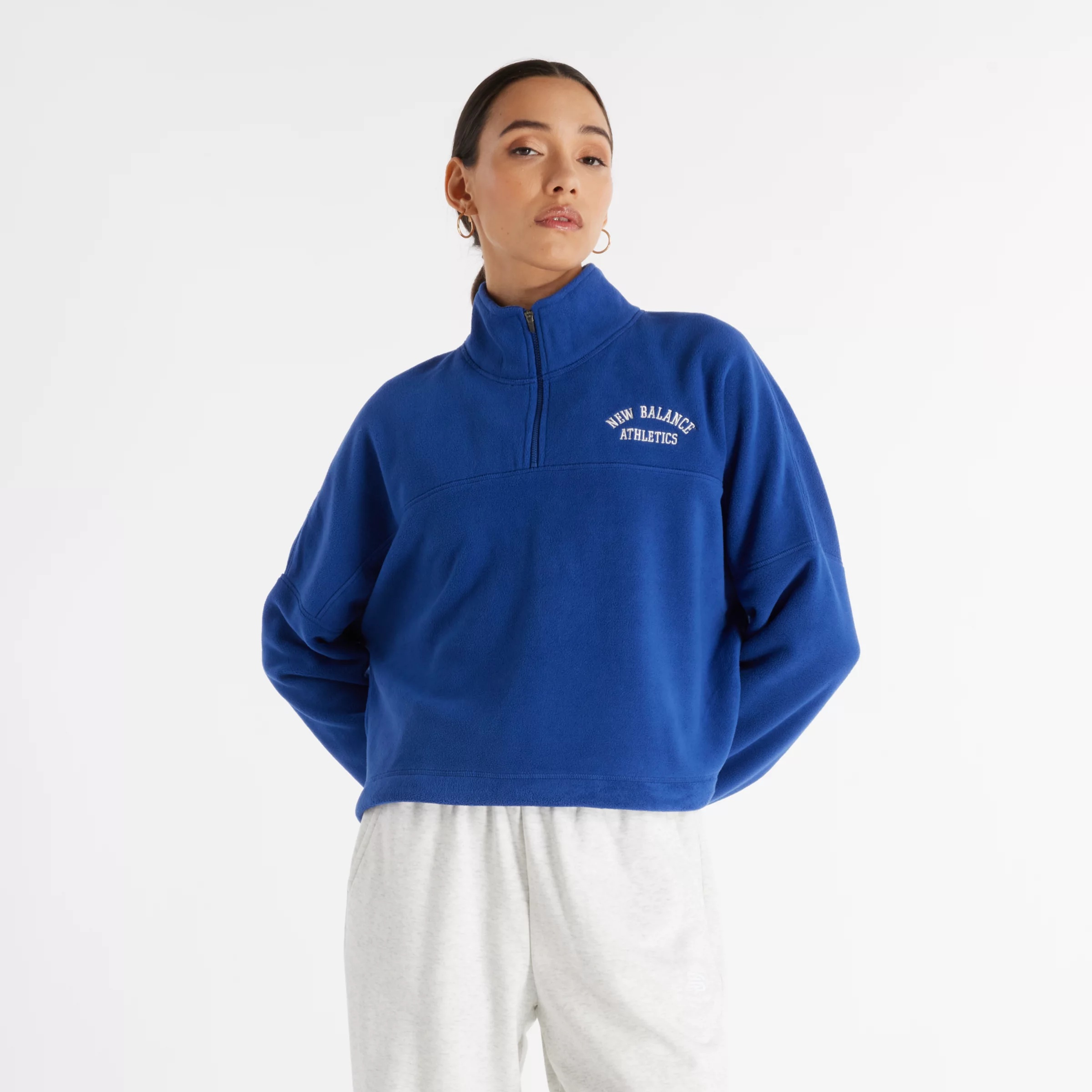 Graphic Polar Fleece Half Zip - 1