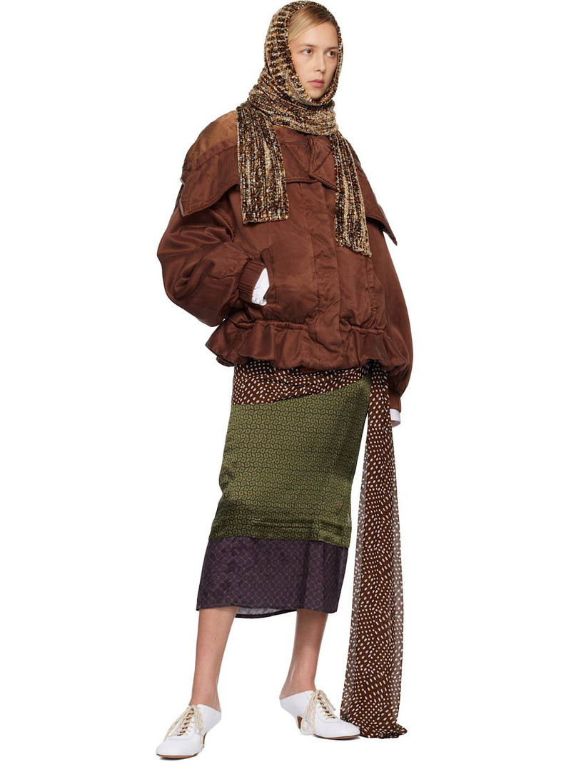 Dries Van Noten White Heeled Sneaker Mules outlook