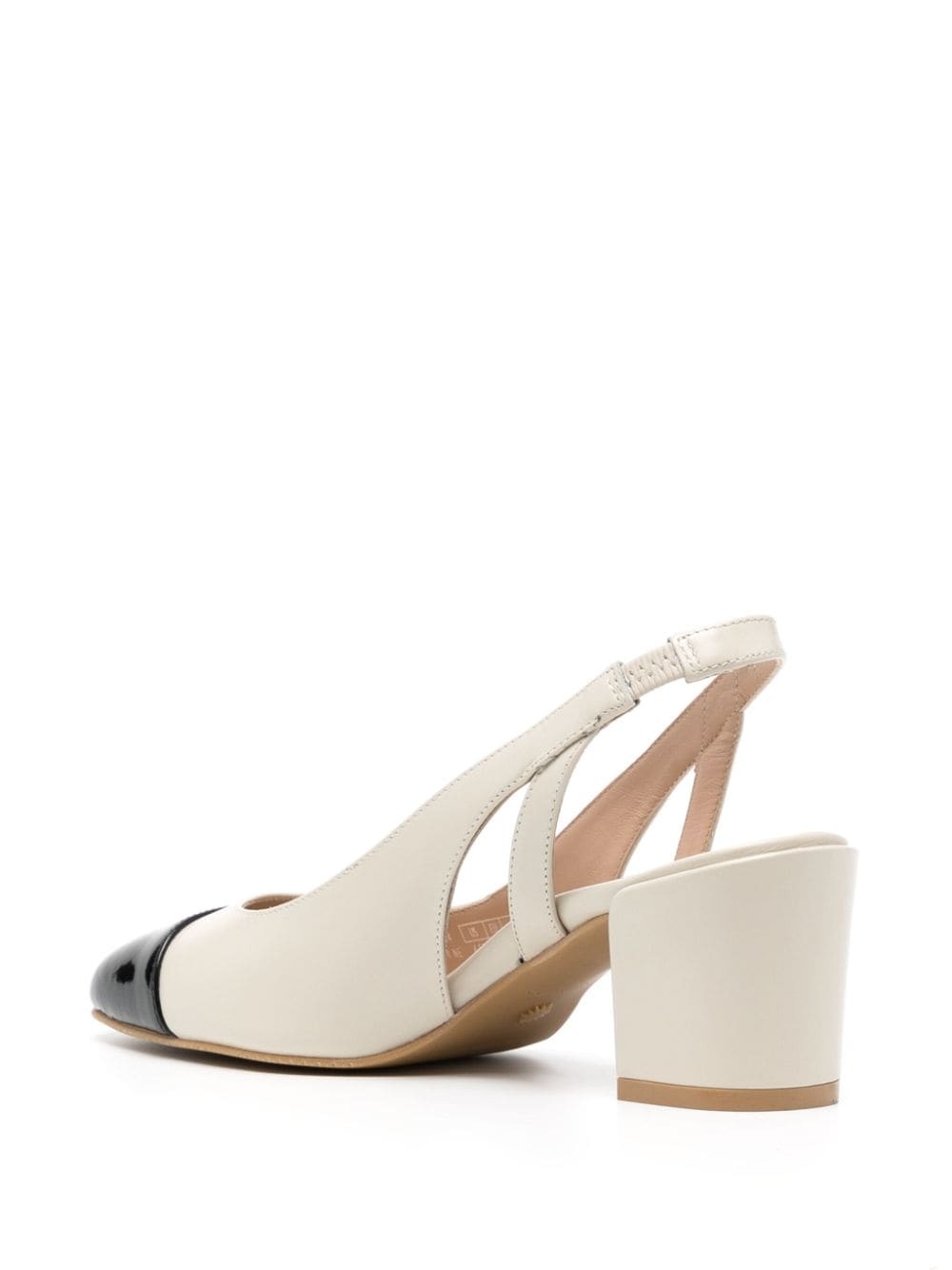 Sleek 60mm slingback pumps - 3