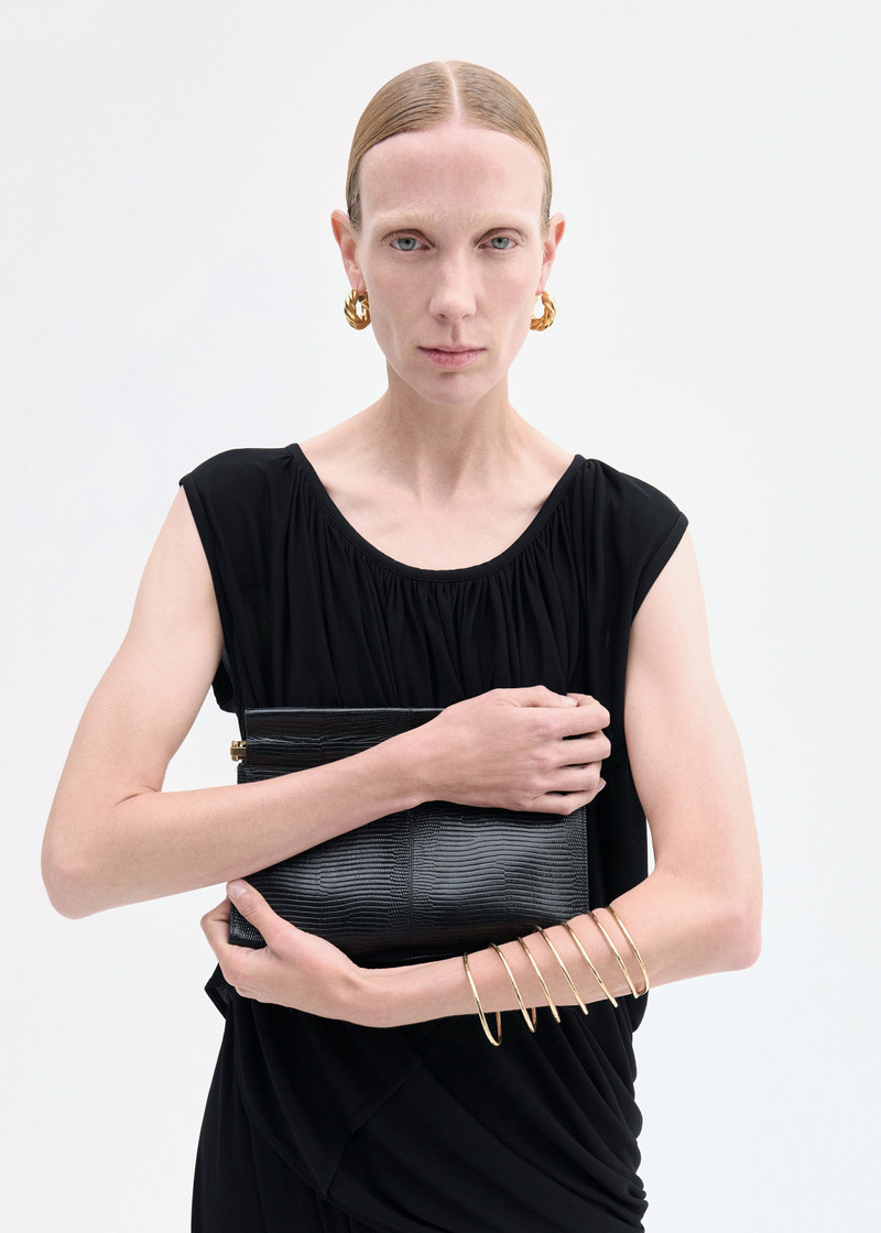 Draped Top in Crepe Jersey 3