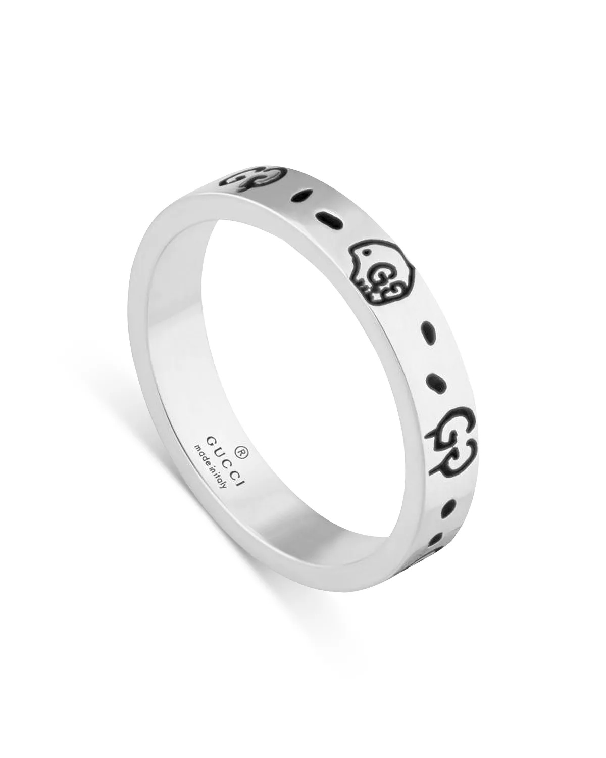 Sterling Silver Ghost Thin Band - 1