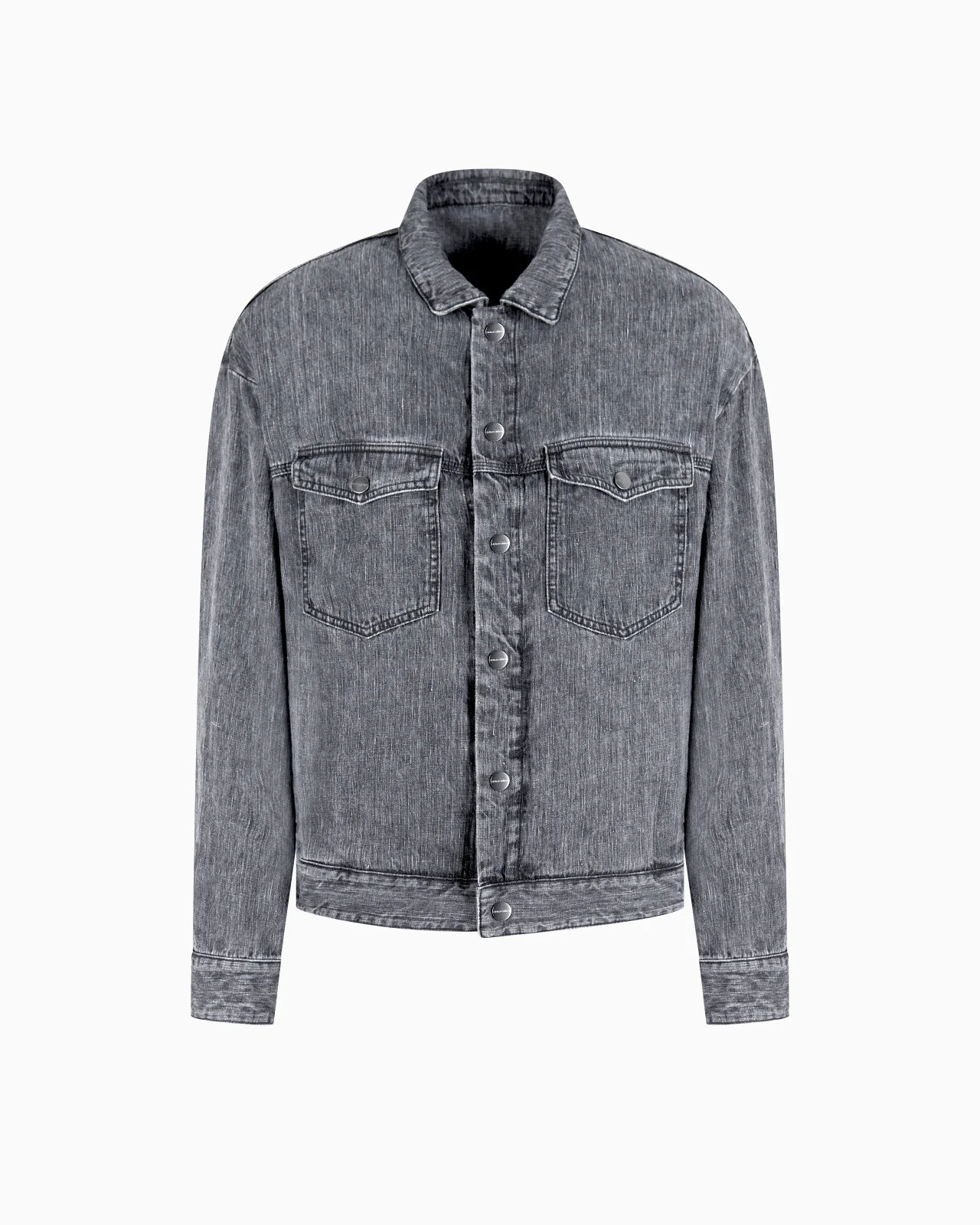 DENIM COLLECTION LINEN BLOUSON - 1