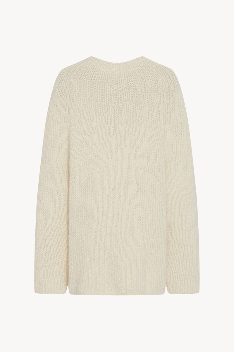The Row Dublime Top in Cashmere outlook