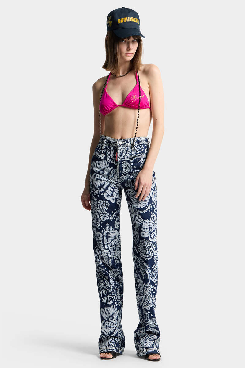 DARK FLOWER WASH DALMA JEANS 3