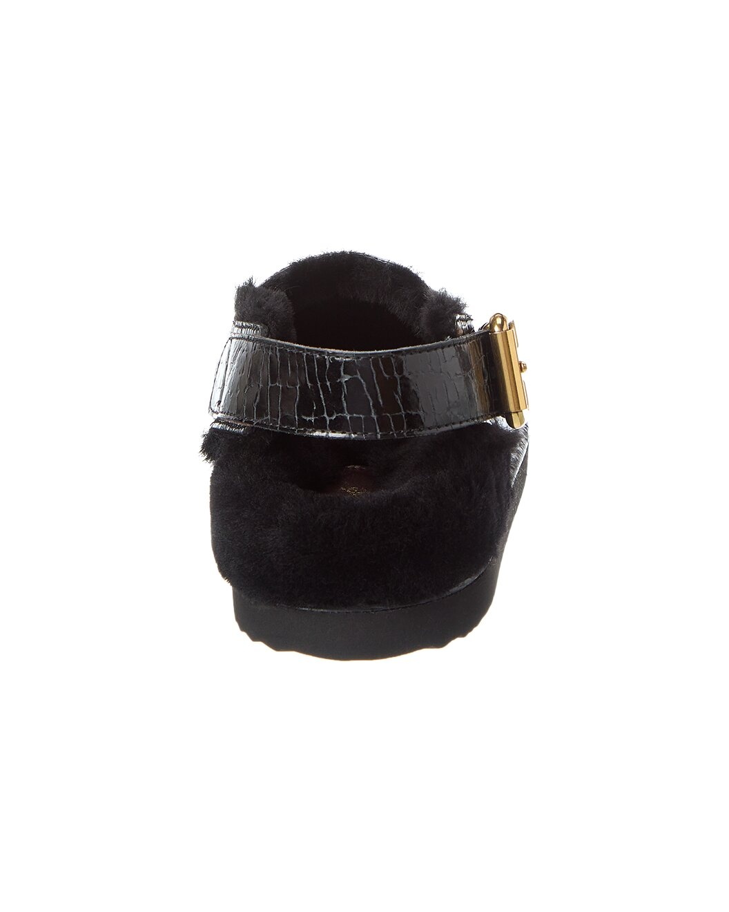 Chloé Cracked Leather Mule - 3