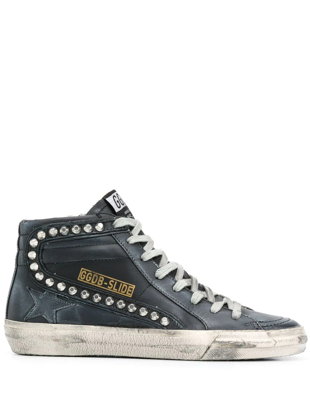 Slide high-top sneakers - 1