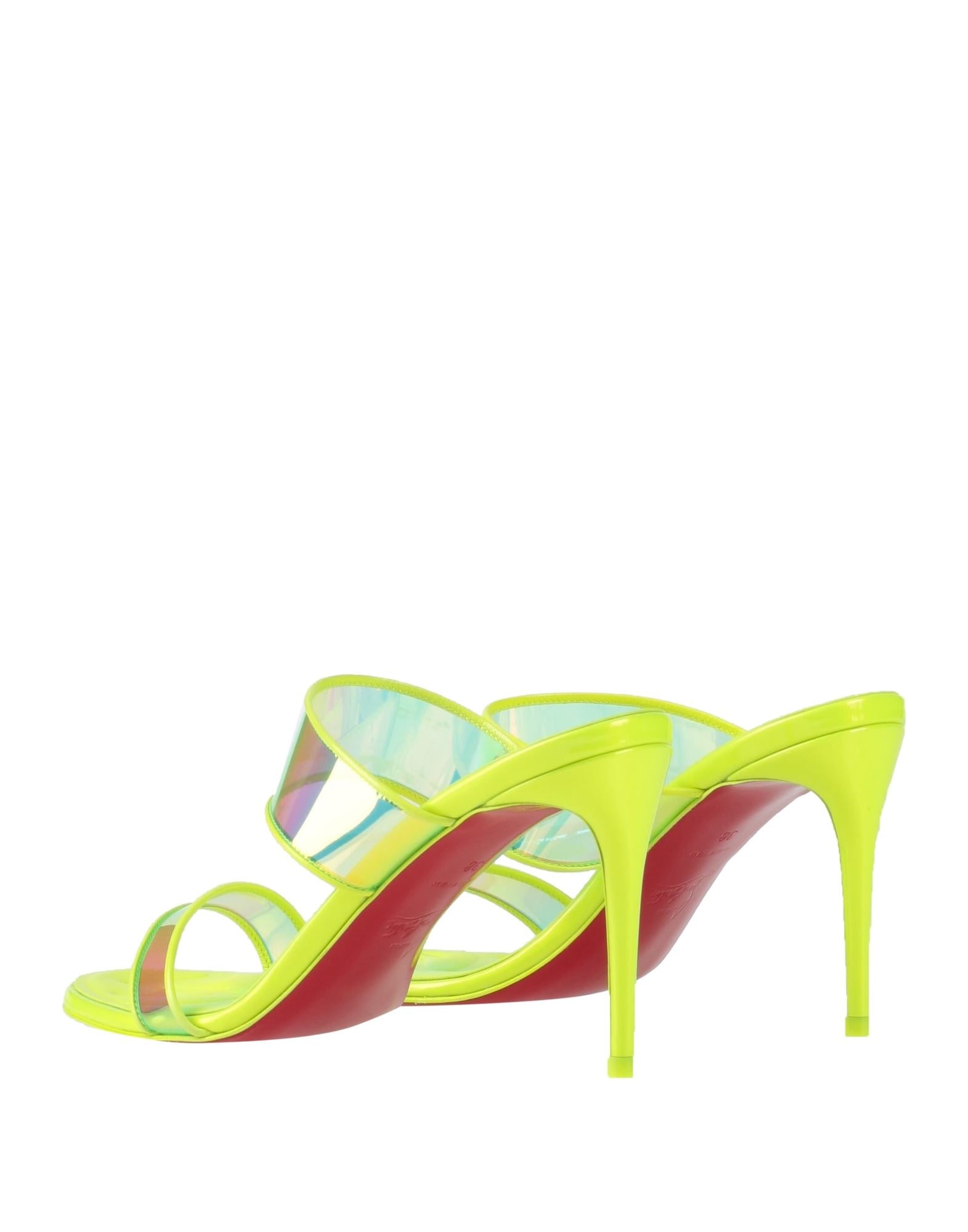 Acid green Women's Sandals - 3