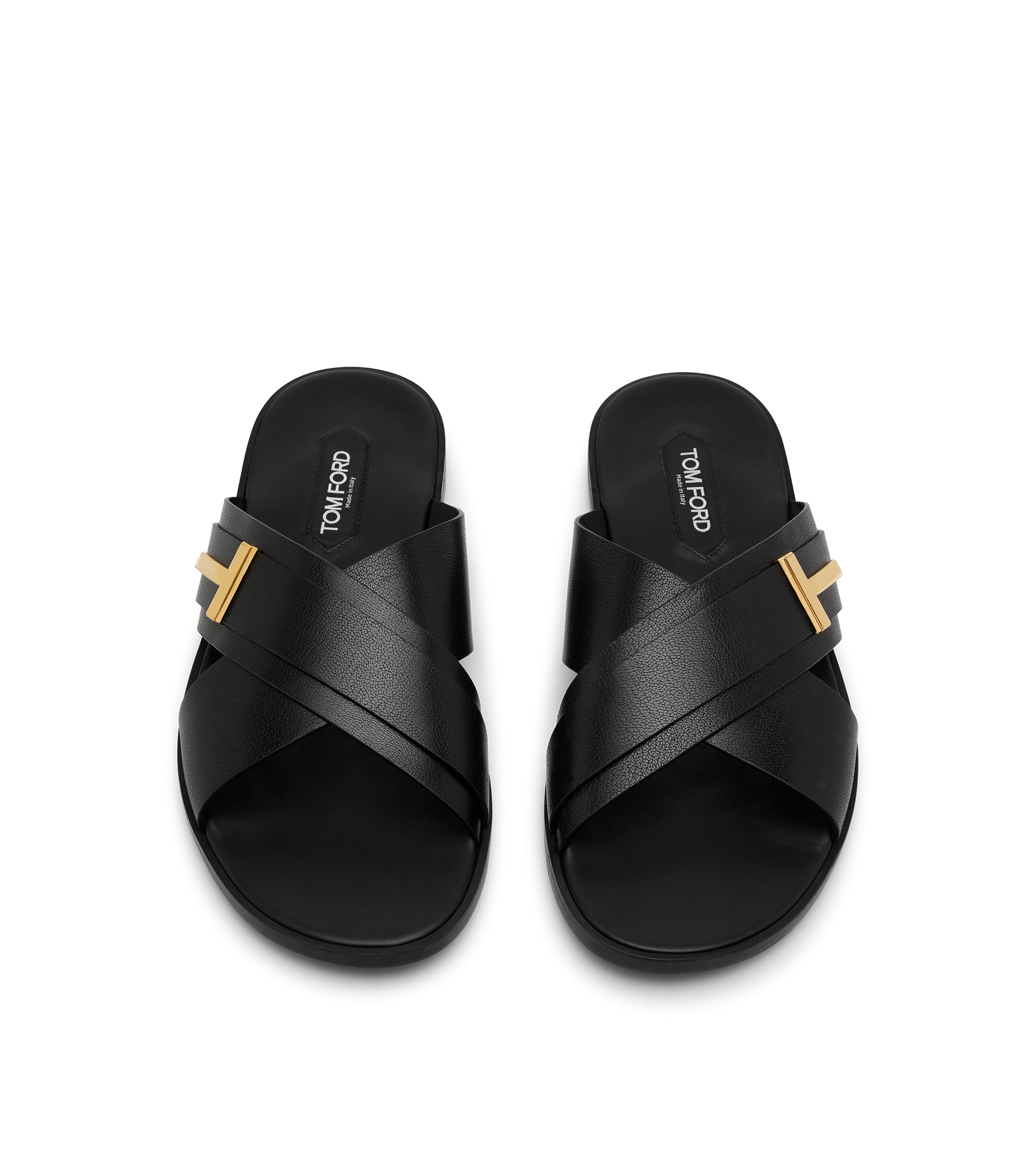 GRAIN LEATHER PRESTON SANDAL - 2