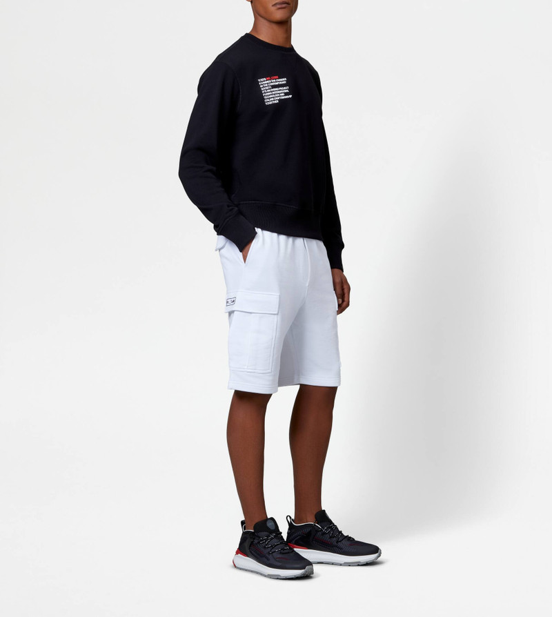 ROUND-NECK SWEATSHIRT NO_CODE - BLACK 4