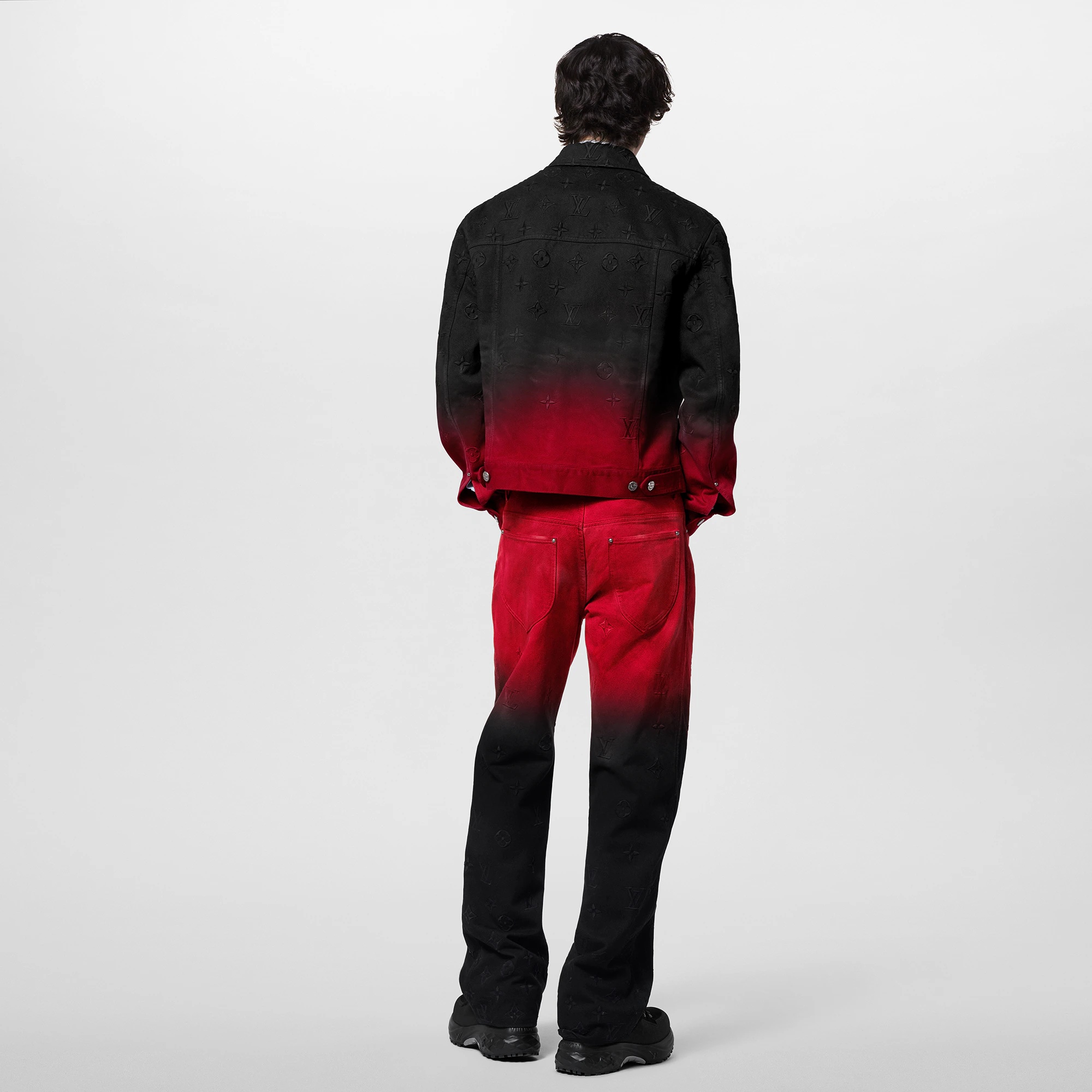 Embroidered Denim Blouson - 3