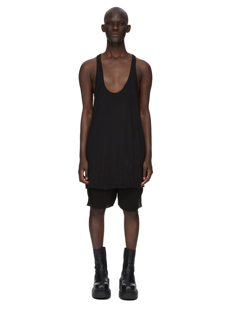 Rick Owens Fog cotton tank top outlook