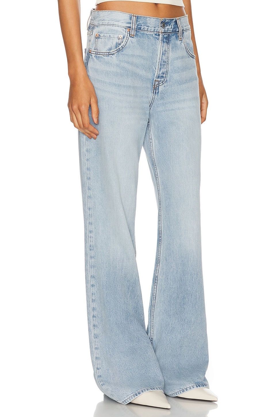 x Maggie MacDonald Jade Low Rise Relaxed Flare - 2