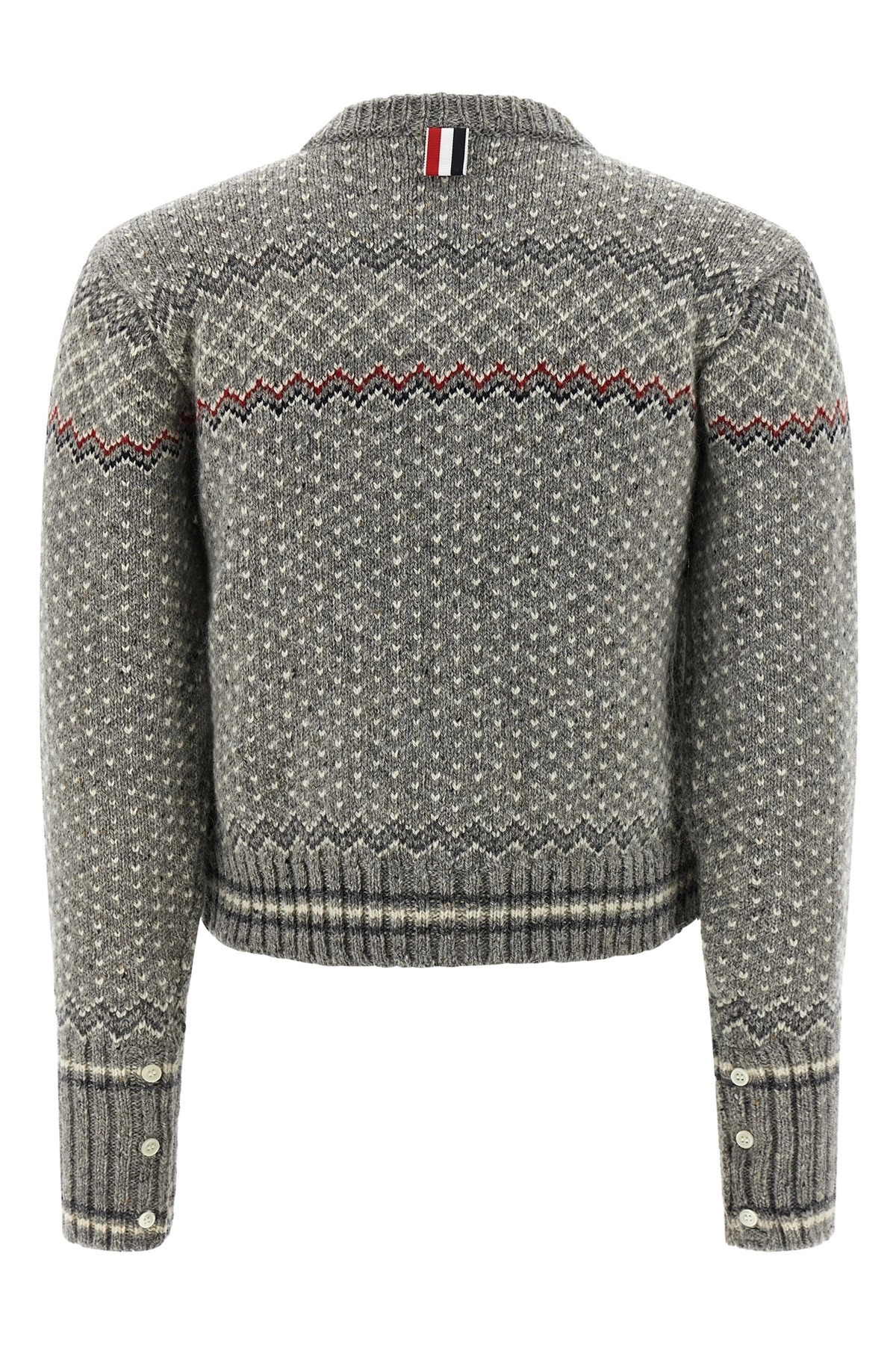 'Fairisle Jersey Float' cardigan - 2