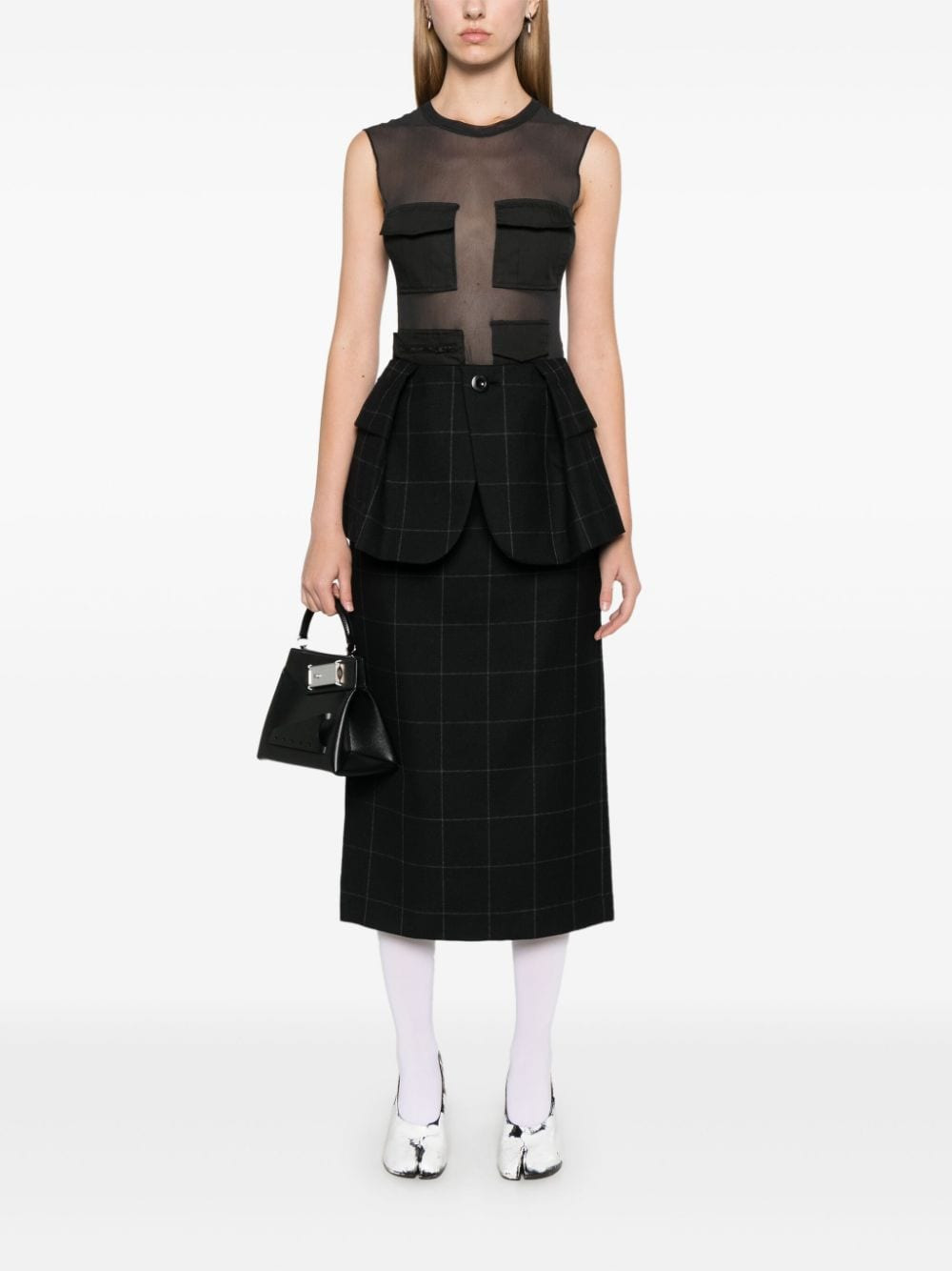 Sacai Women Midi Skirt - 3