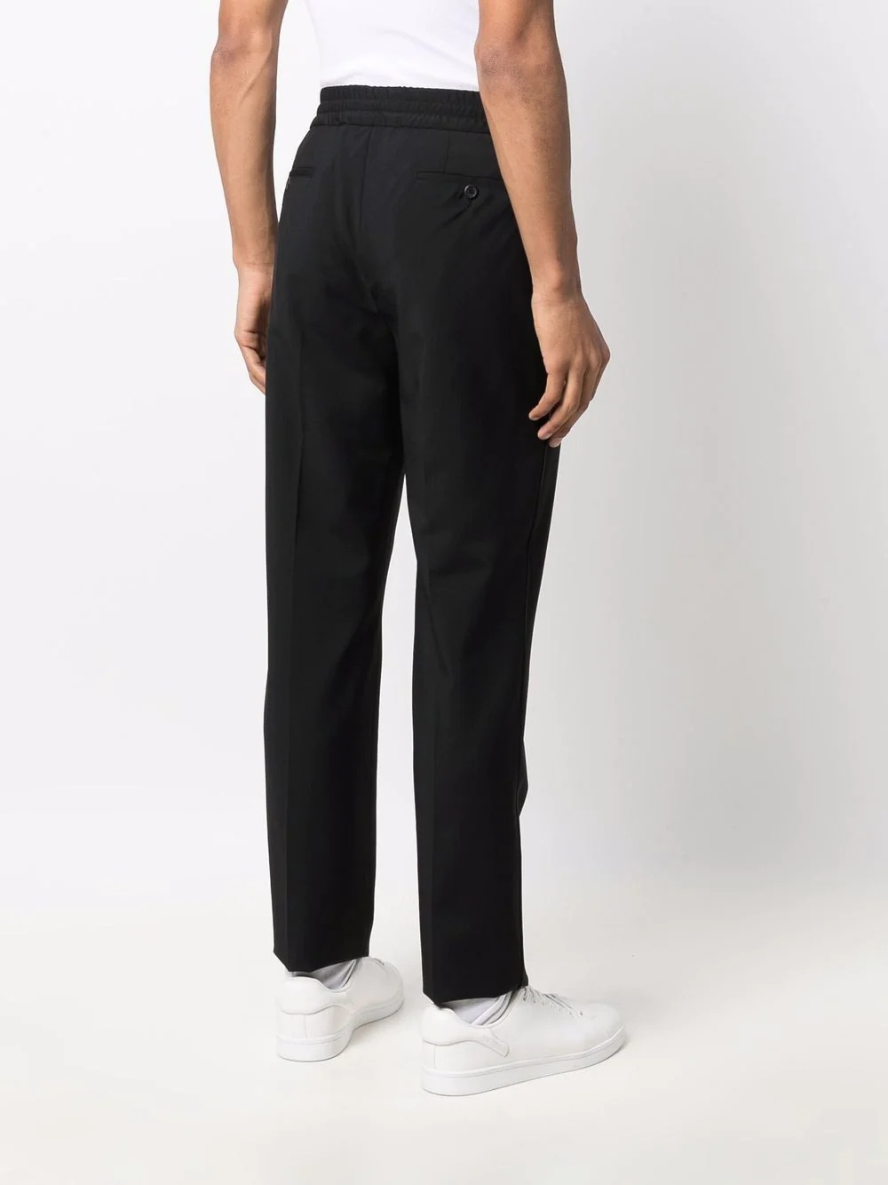mid-rise tailored trousers - 4