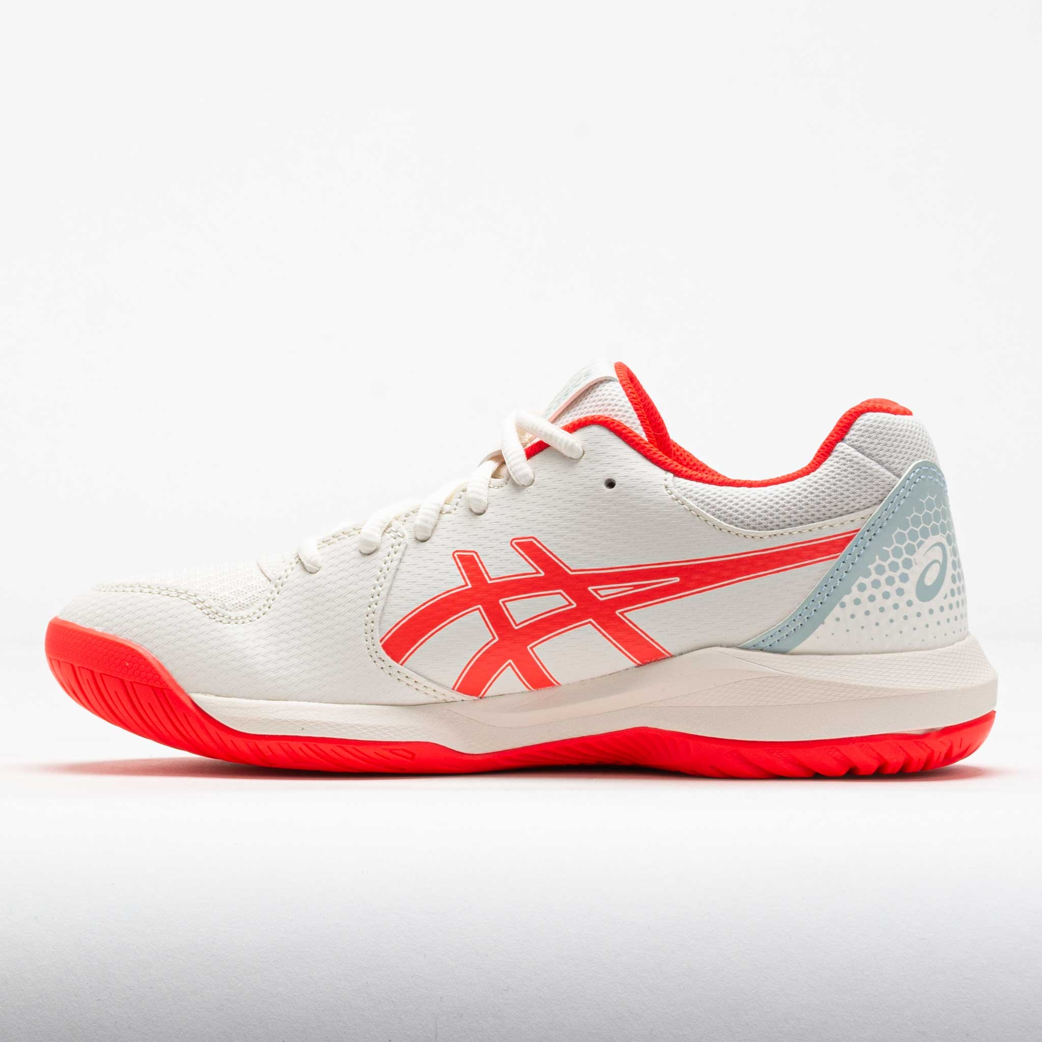 ASICS GEL-Dedicate 8 Women's Cream/Flash Red - 2