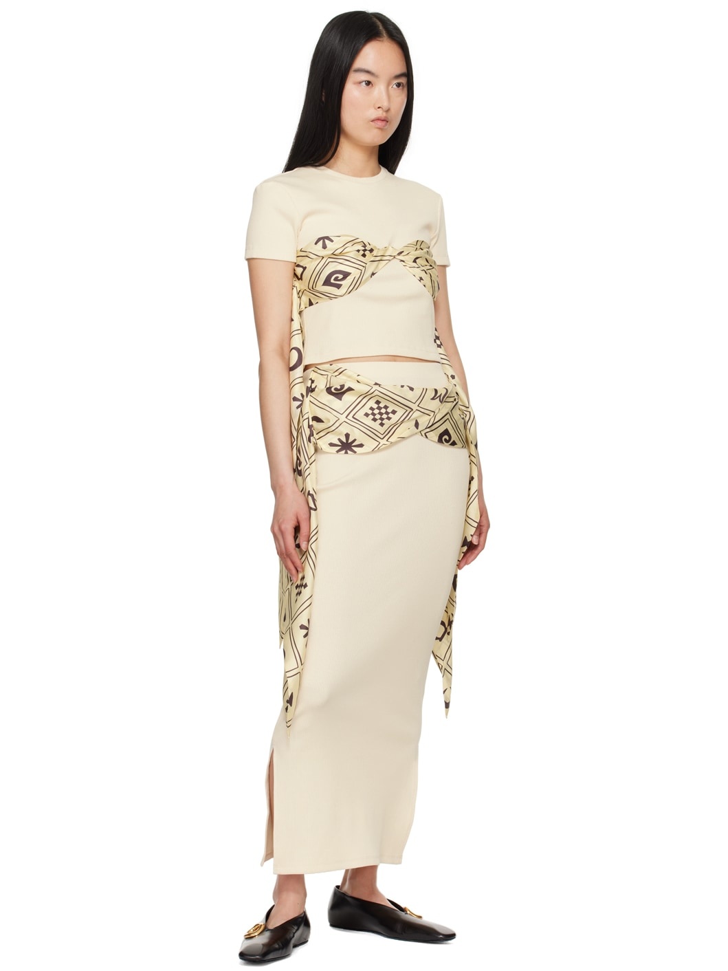 Off-White Maltha Midi Skirt - 4