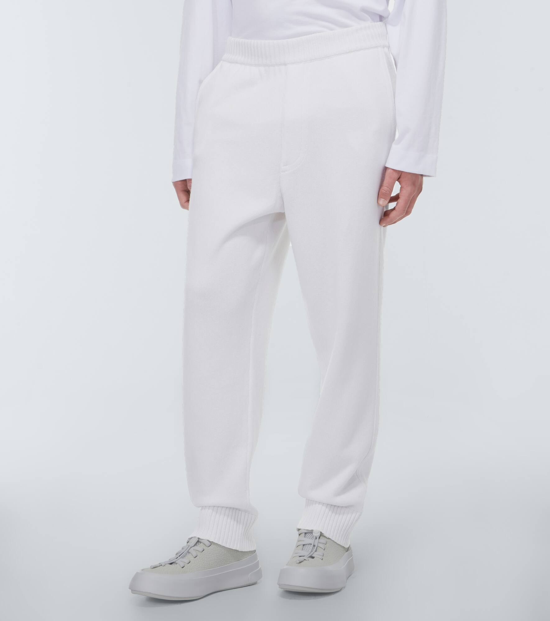 Cashmere and cotton sweatpants - 3