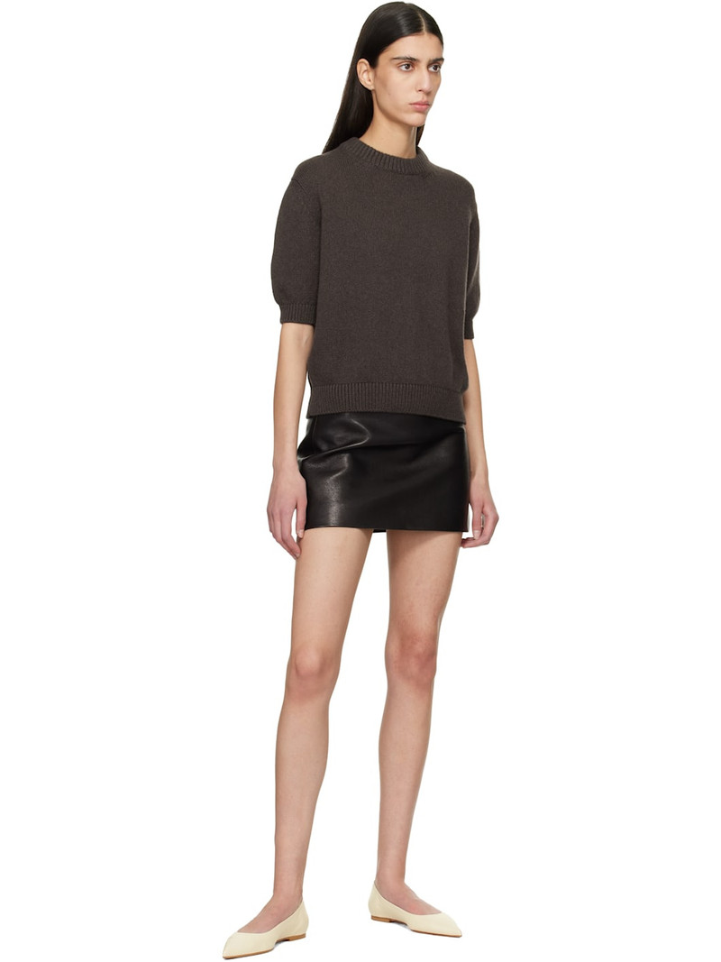 Aeyde Off-White Cassy Pointed-Toe Ballerina Flats outlook