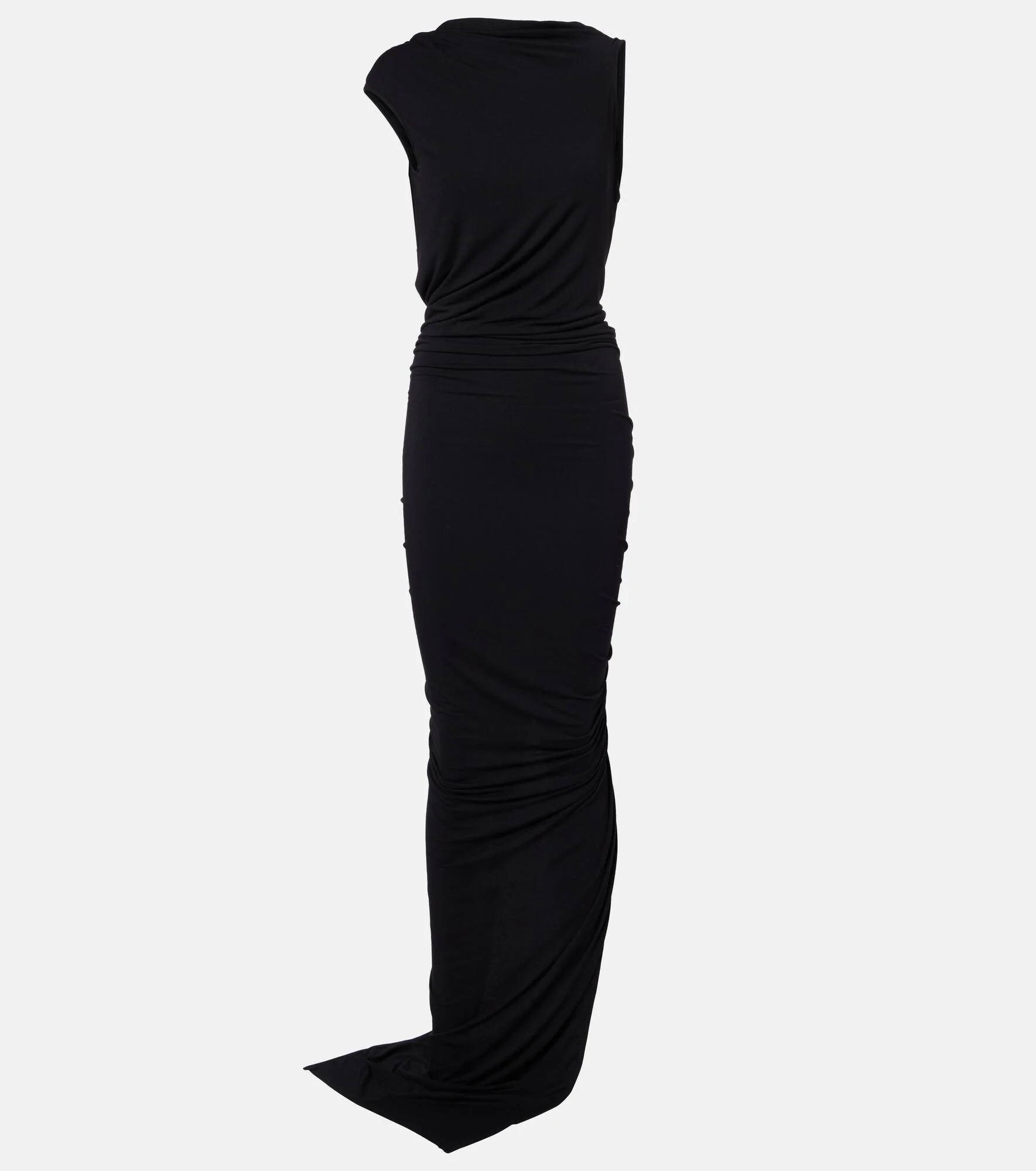 Eva draped jersey maxi dress - 1