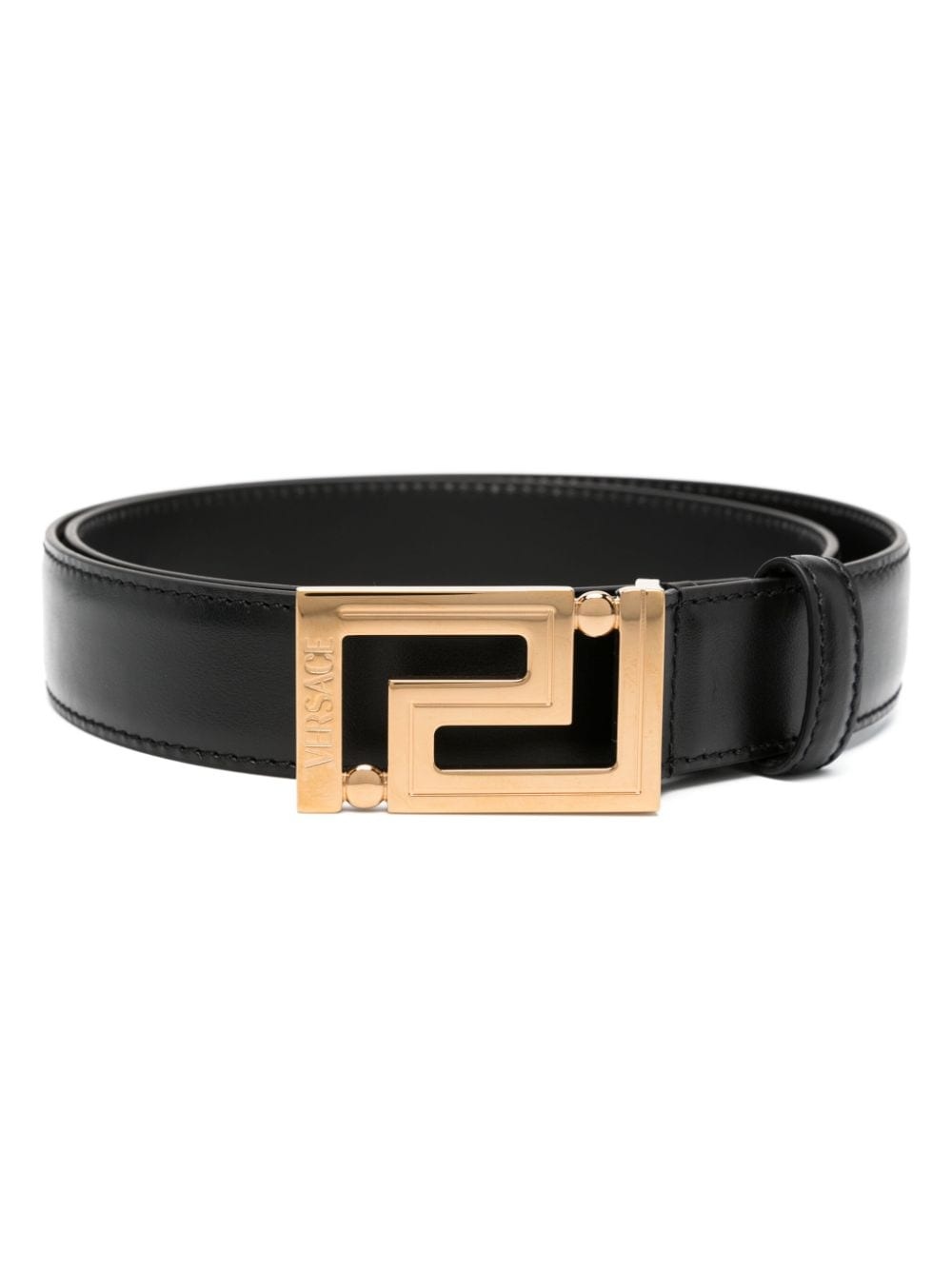Greca Goddess leather belt - 1