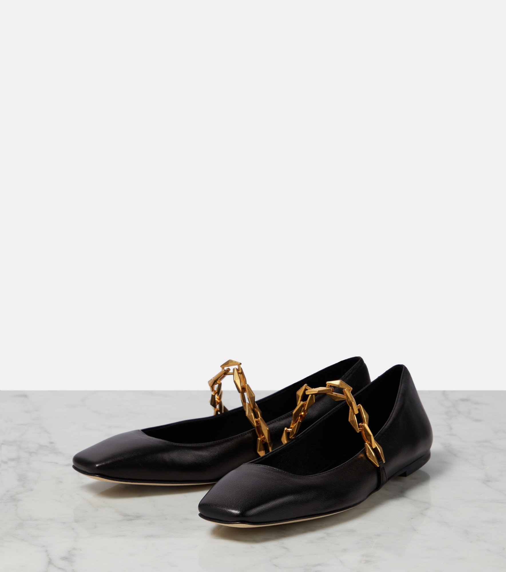 Tilda leather ballet flats - 5