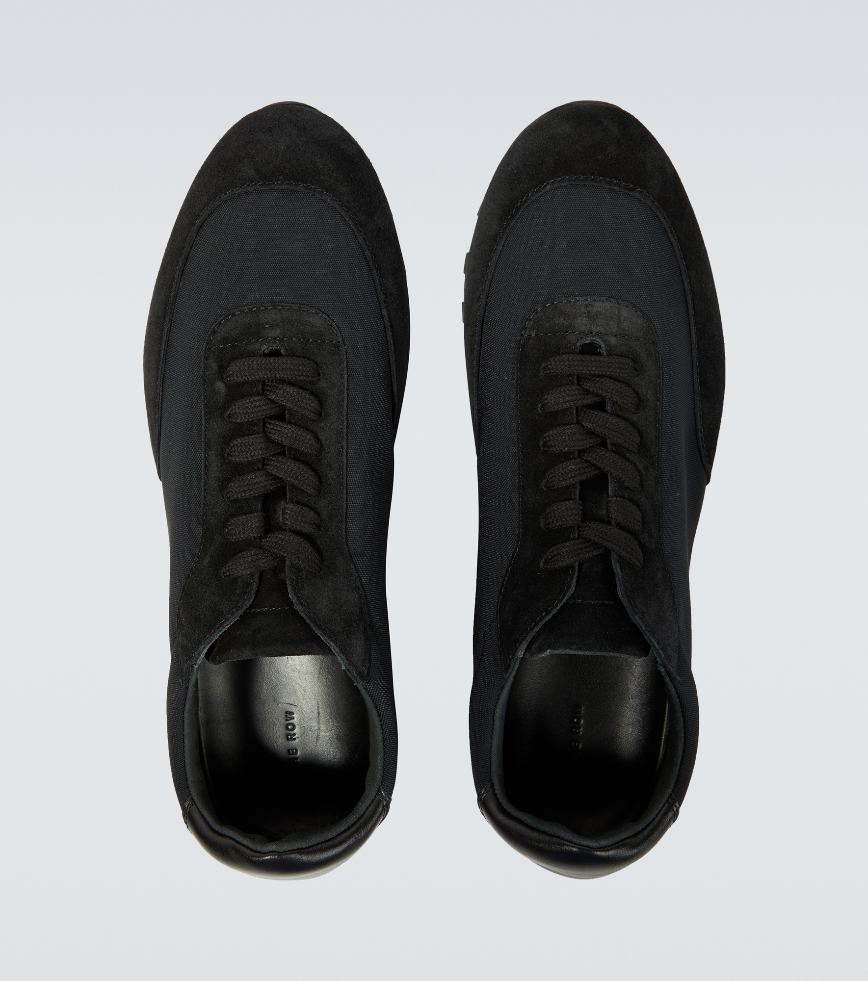 Owen Runner suede-trimmed sneakers - 4