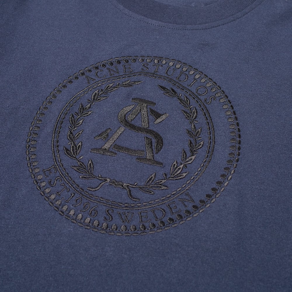 Acne Studios Extorr Embroidered Crest Tee - 2