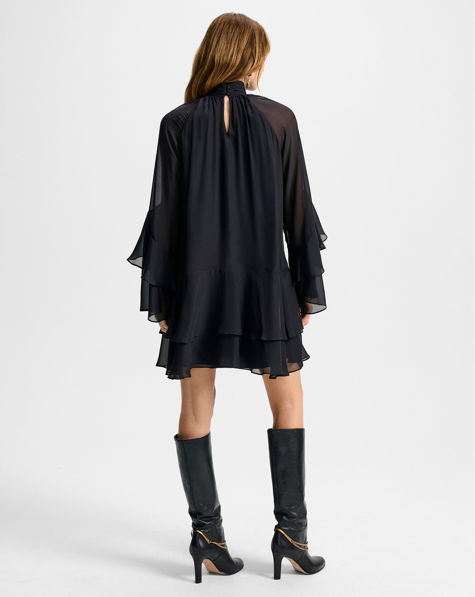 ADLINGTON SILK MINI DRESS - 6