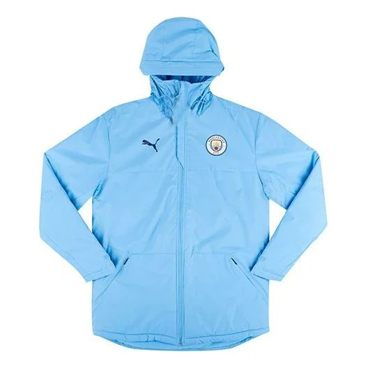 PUMA 2020-21 Manchester City Winter Training Jacket 'Blue' 757899-01 - 1