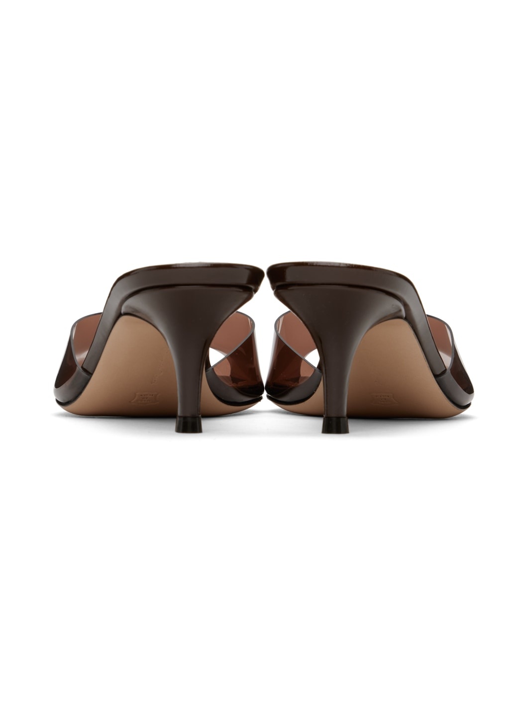 Brown Elle 55 Mules - 2