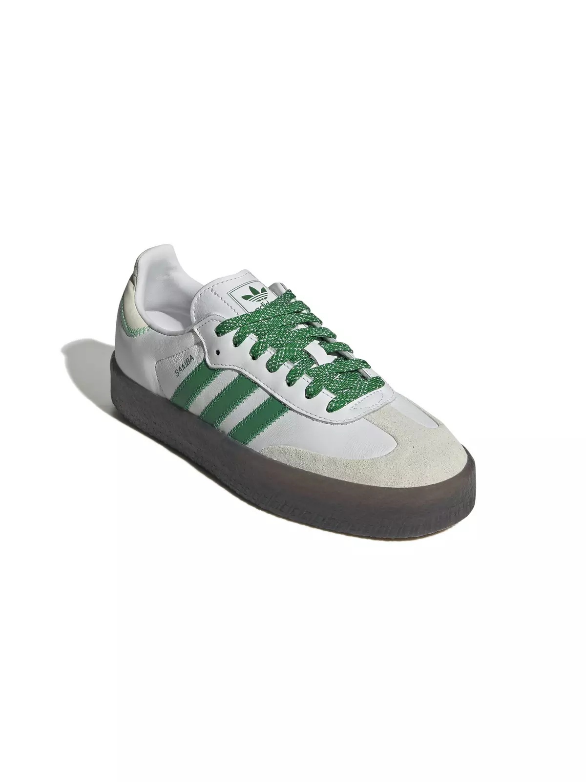 Originals Sambae "Ftwr White/Green/Off-White" Women's Shoe - 5