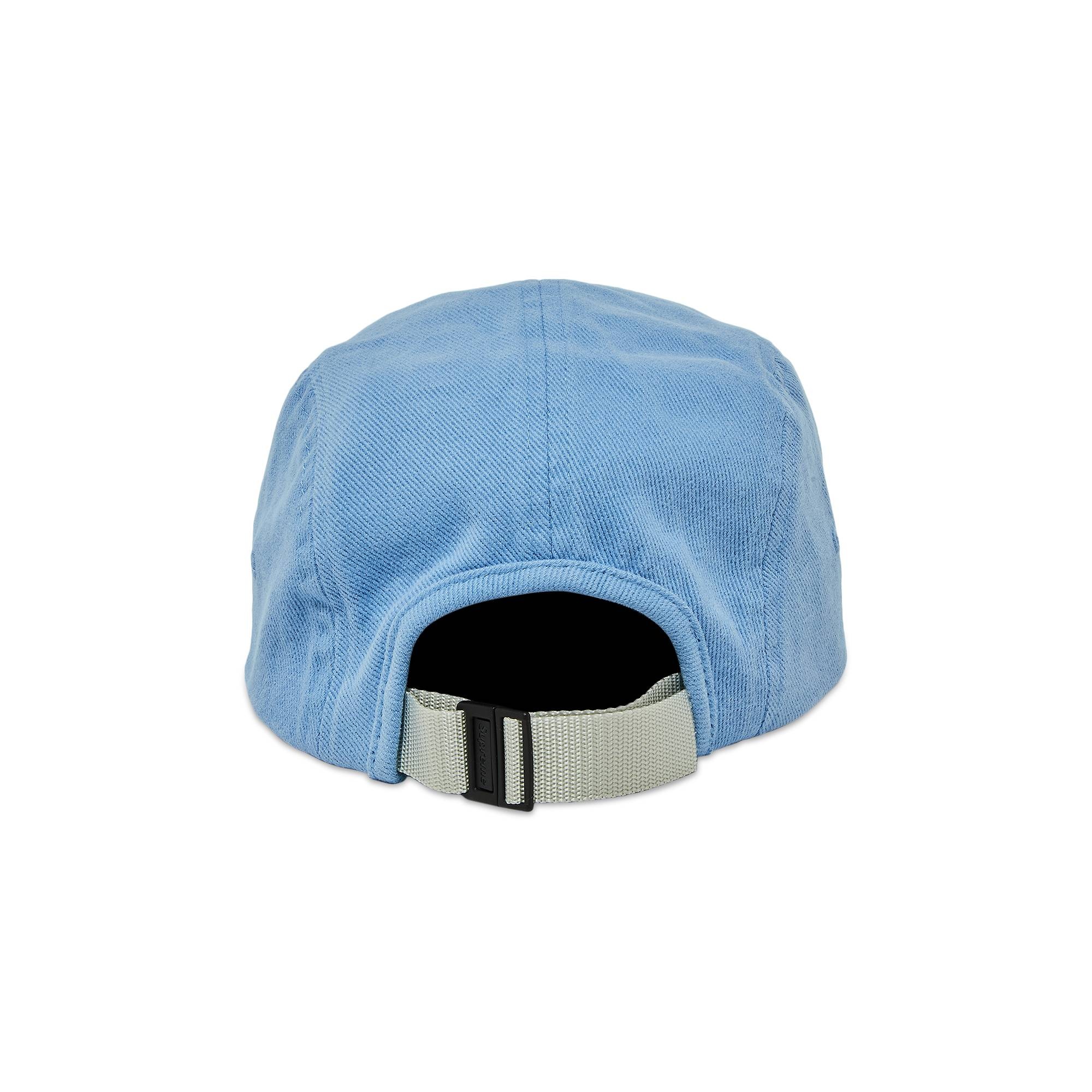 Supreme Suede Visor Camp Cap 'Light Blue' - 4