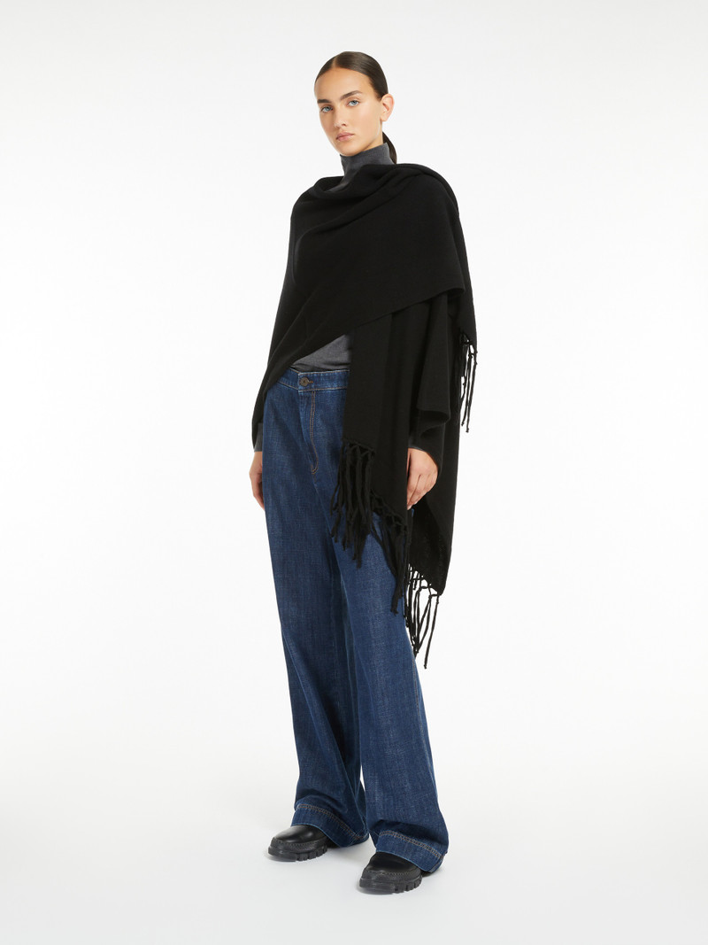 WEEKEND Max Mara POMPOSA Pure wool poncho outlook
