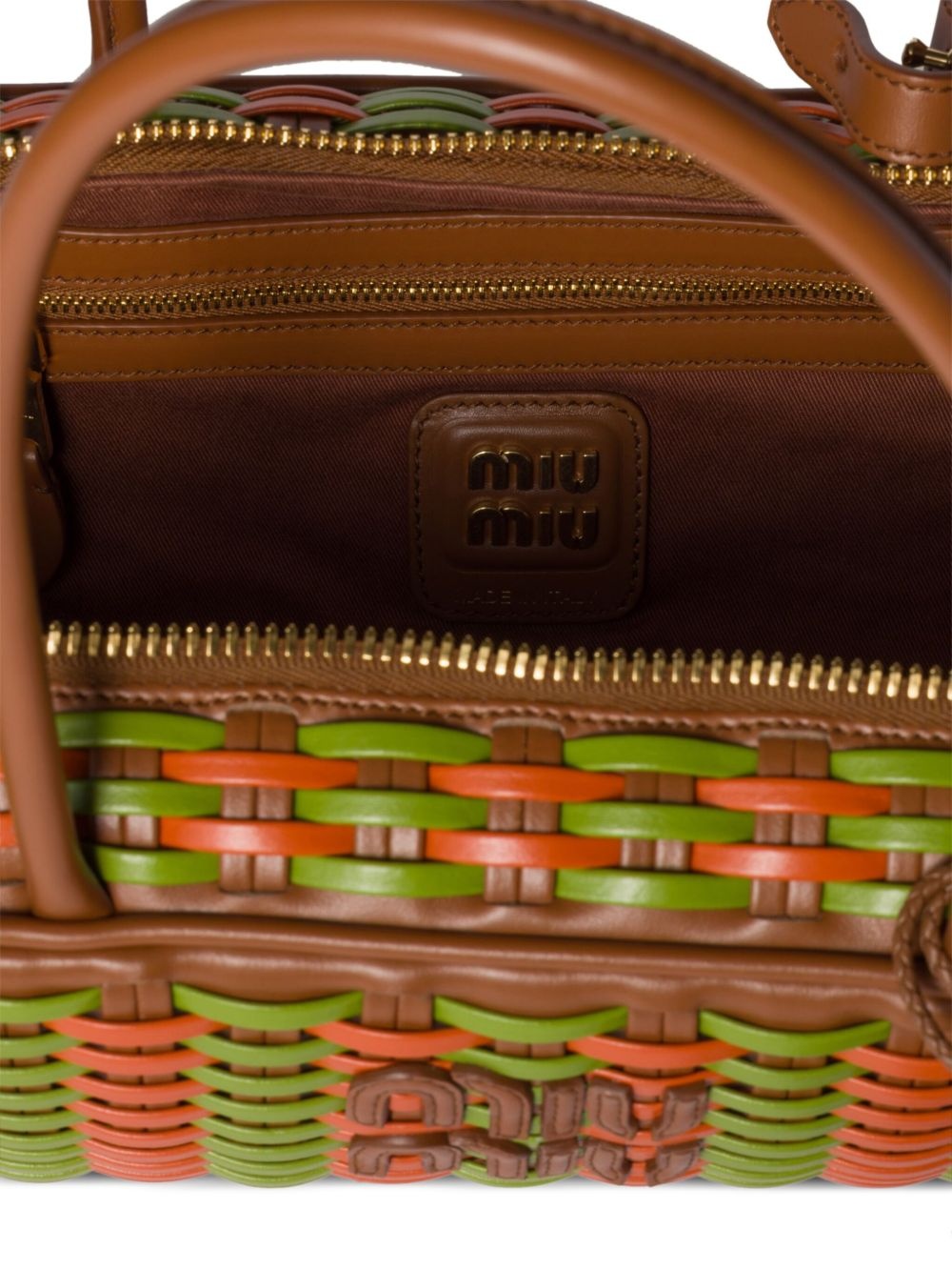Beau leather tote bag - 5