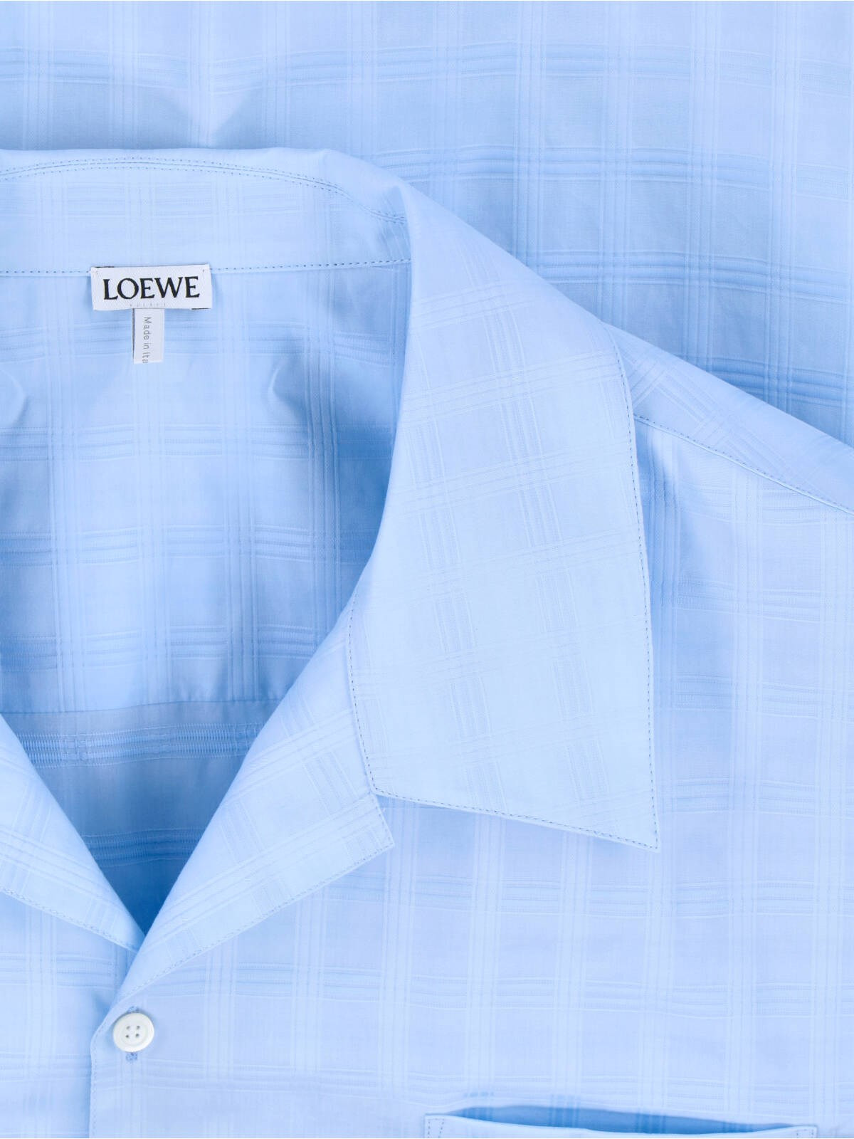 CHECK LOGO SHIRT - 4