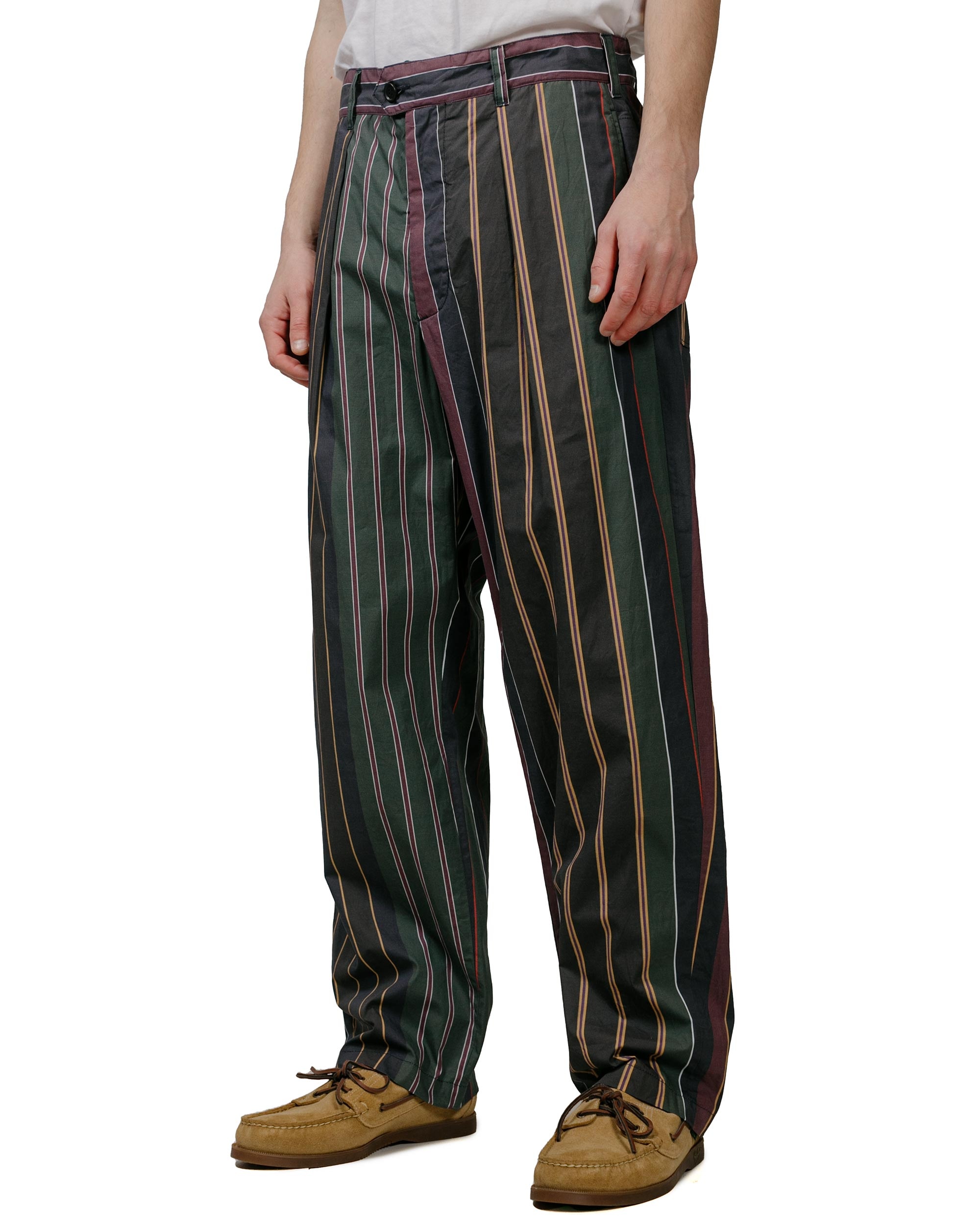 Carlyle Pant Multi Color Regimental Stripe - 2