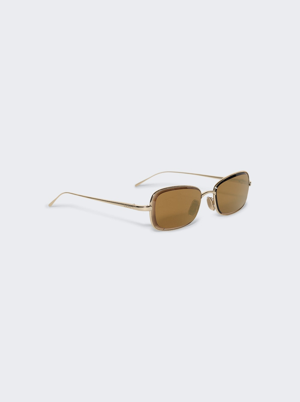 Anagram Sunglasses Gold And Brown Mirror - 4