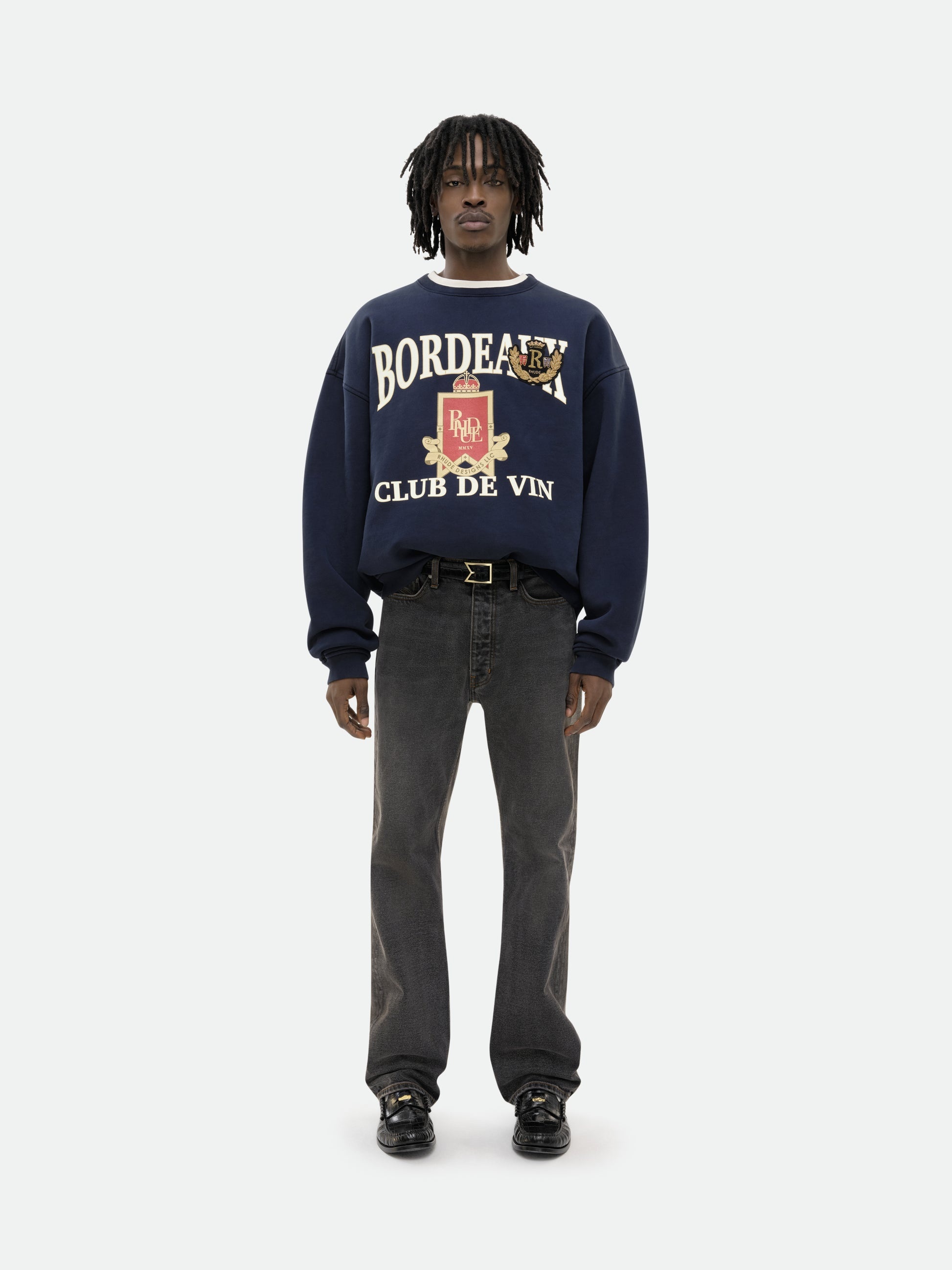 BORDEAUX CREWNECK - 2