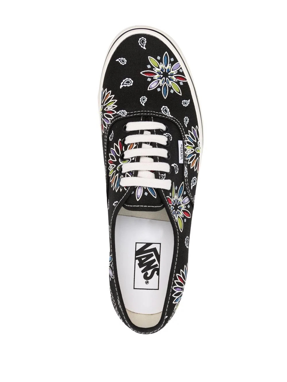 paisley low-top trainers - 4