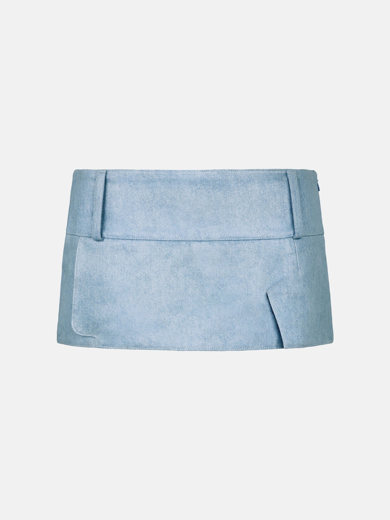 SUZAN DENIM SKIRT COASTAL FOG - 1