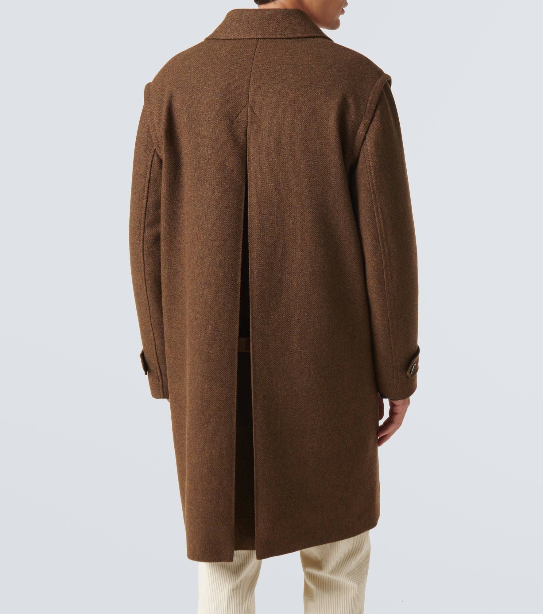 Savile wool coat - 4