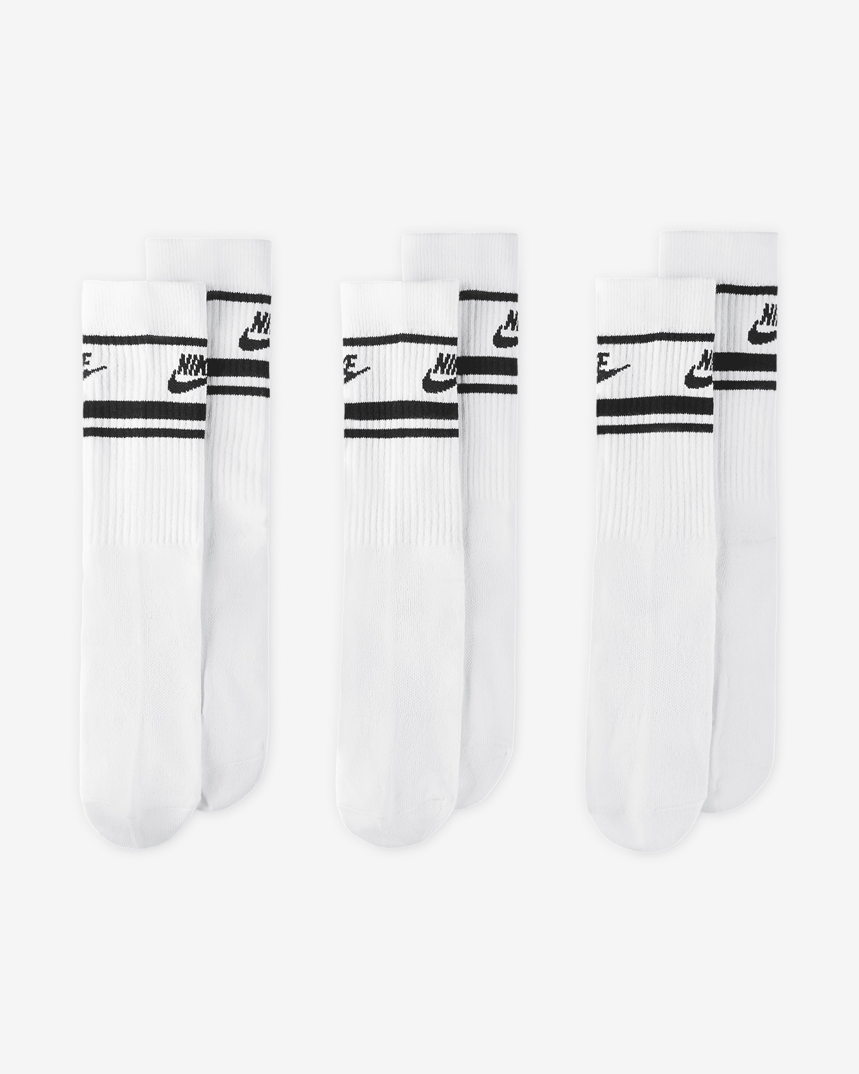 Nike Sportswear Dri-FIT Everyday Essential Crew Socks (3 Pairs) - 2